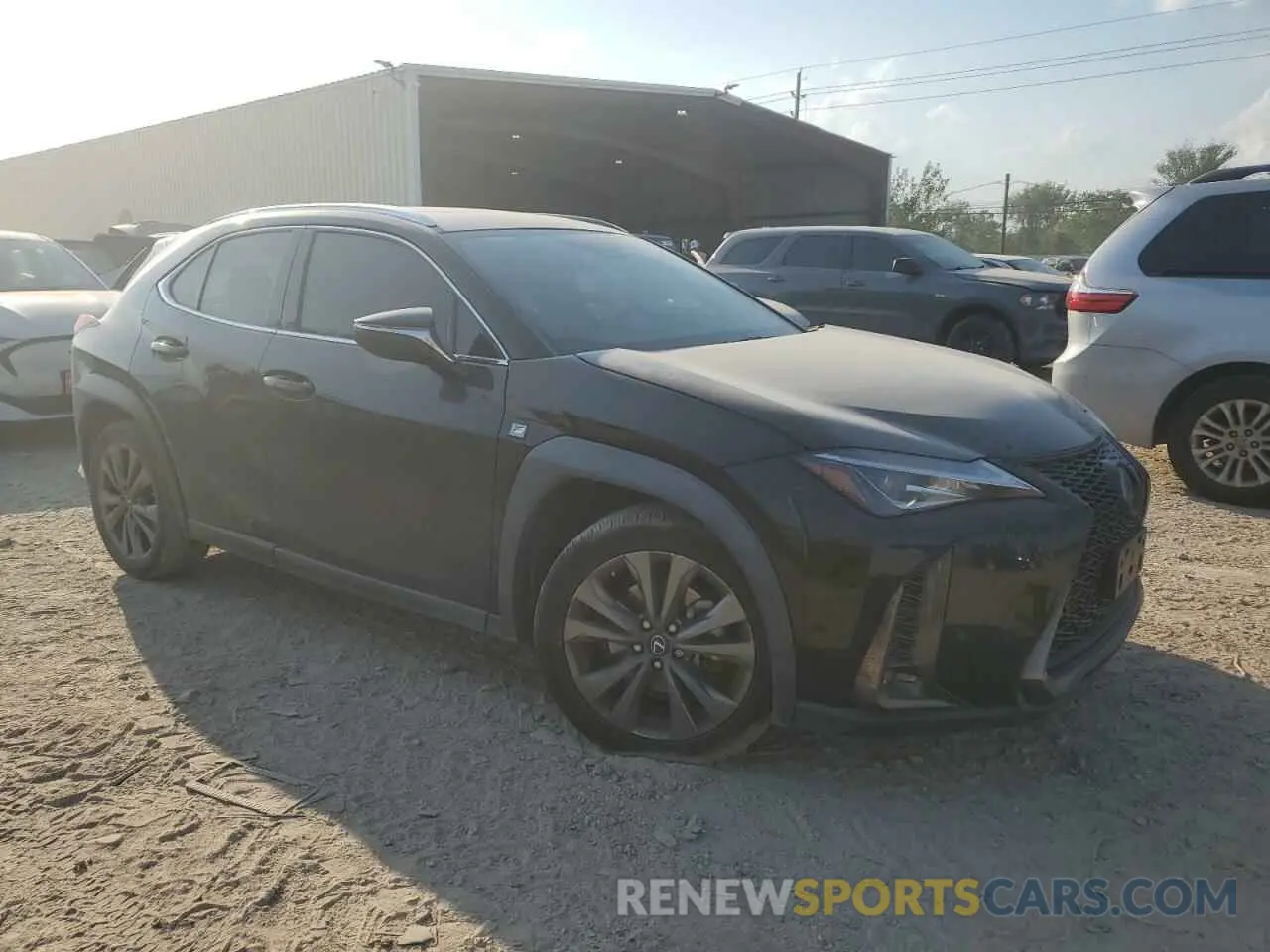 4 Photograph of a damaged car JTHY3JBH7K2000277 LEXUS UX 200 2019