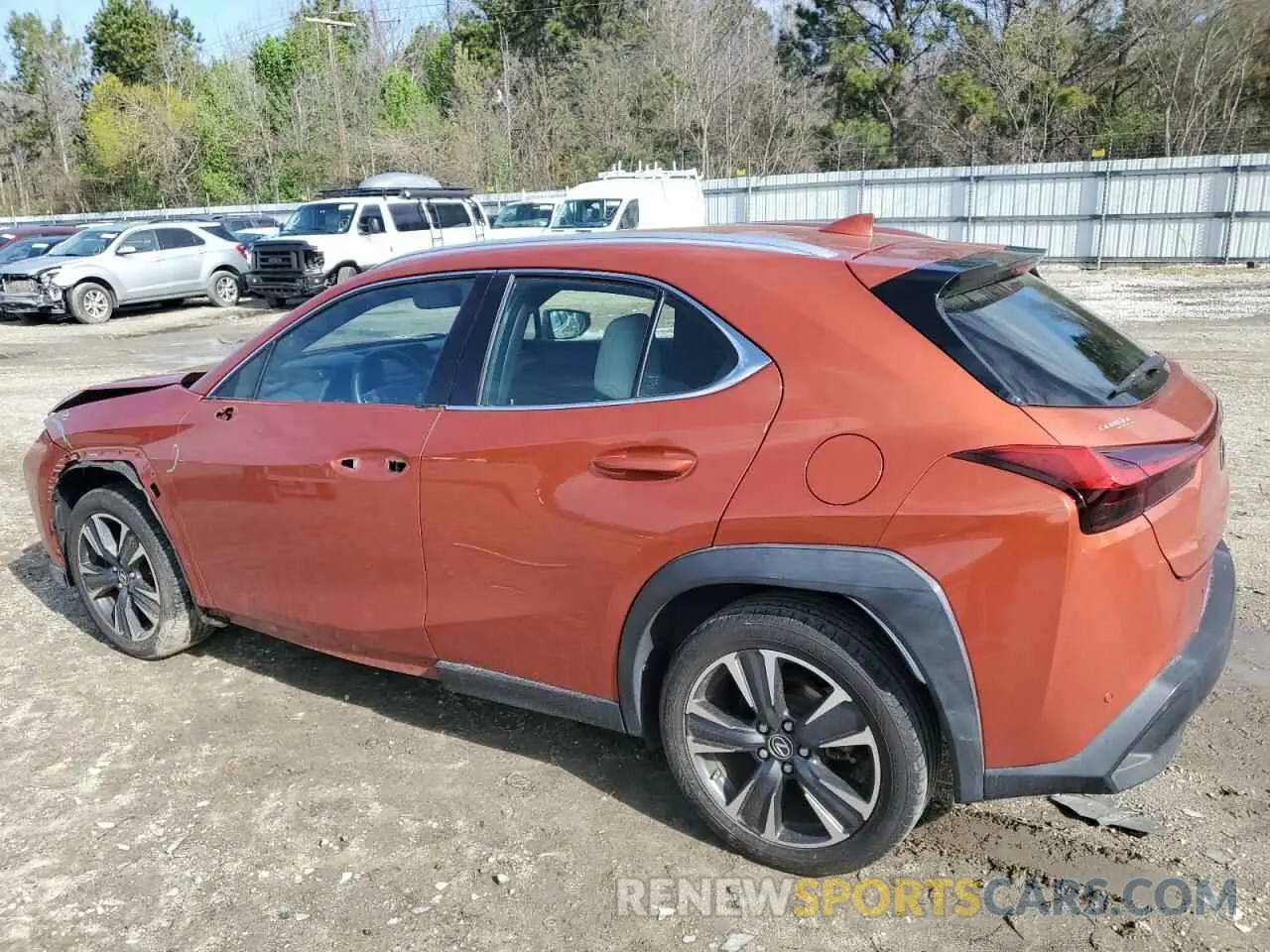 2 Photograph of a damaged car JTHY3JBH7K2000375 LEXUS UX 200 2019