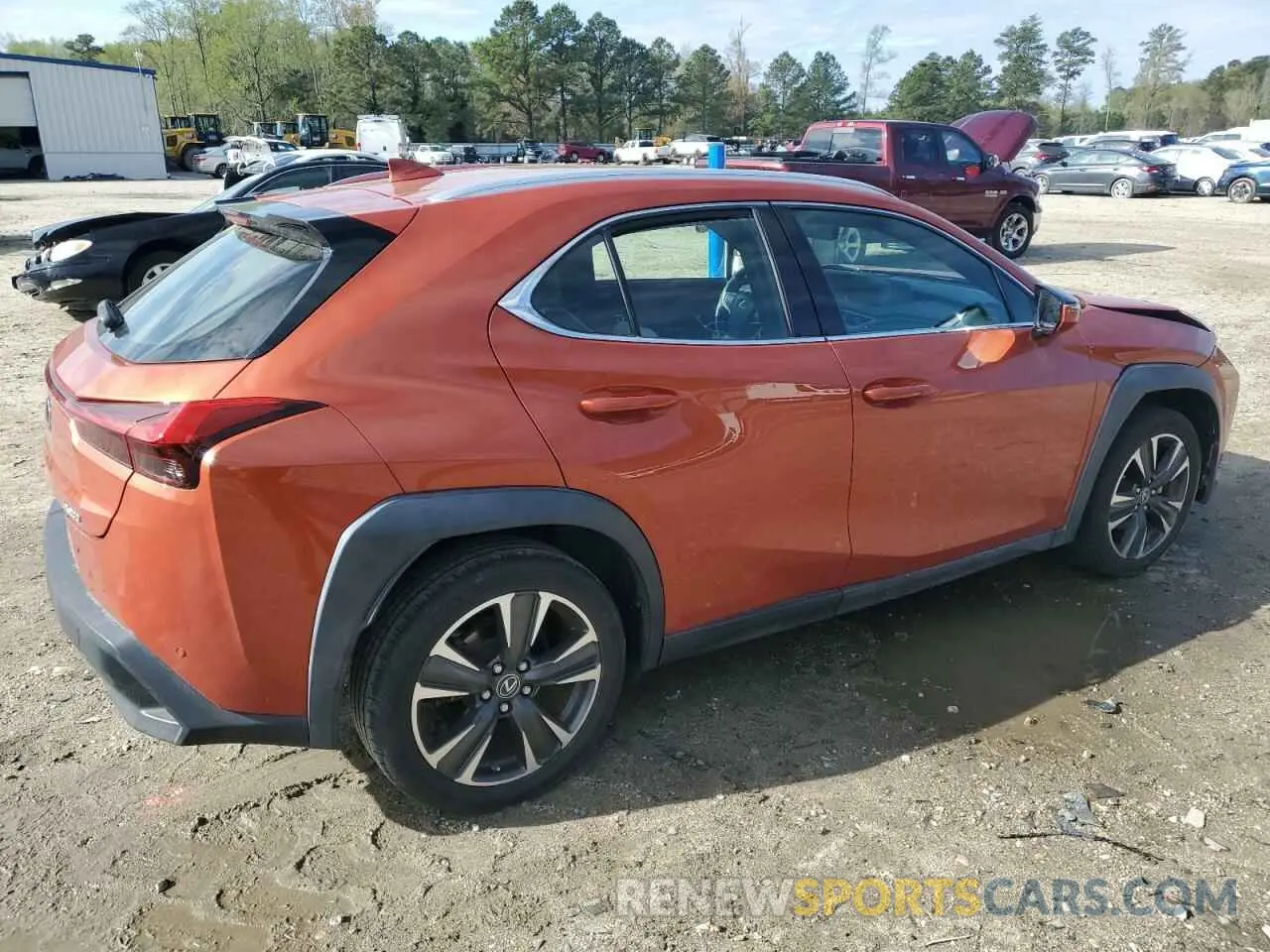 3 Photograph of a damaged car JTHY3JBH7K2000375 LEXUS UX 200 2019