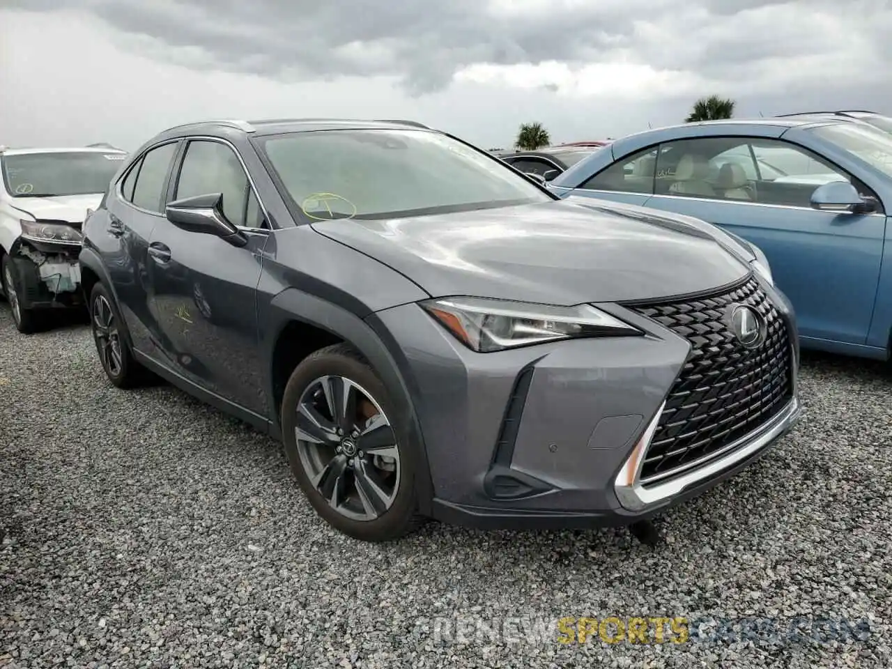 1 Photograph of a damaged car JTHY3JBH7K2000795 LEXUS UX 200 2019