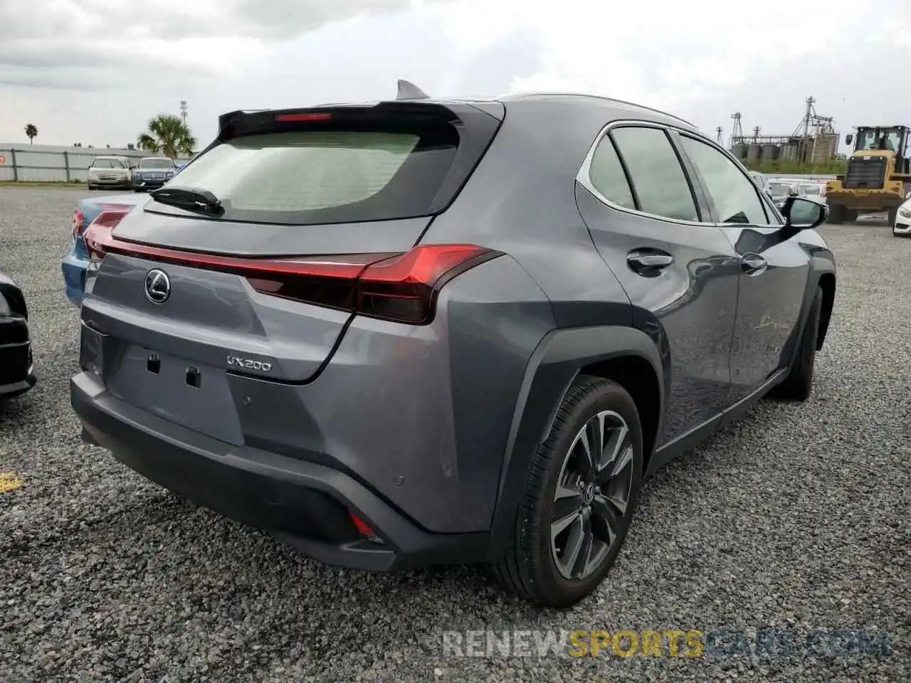 4 Photograph of a damaged car JTHY3JBH7K2000795 LEXUS UX 200 2019