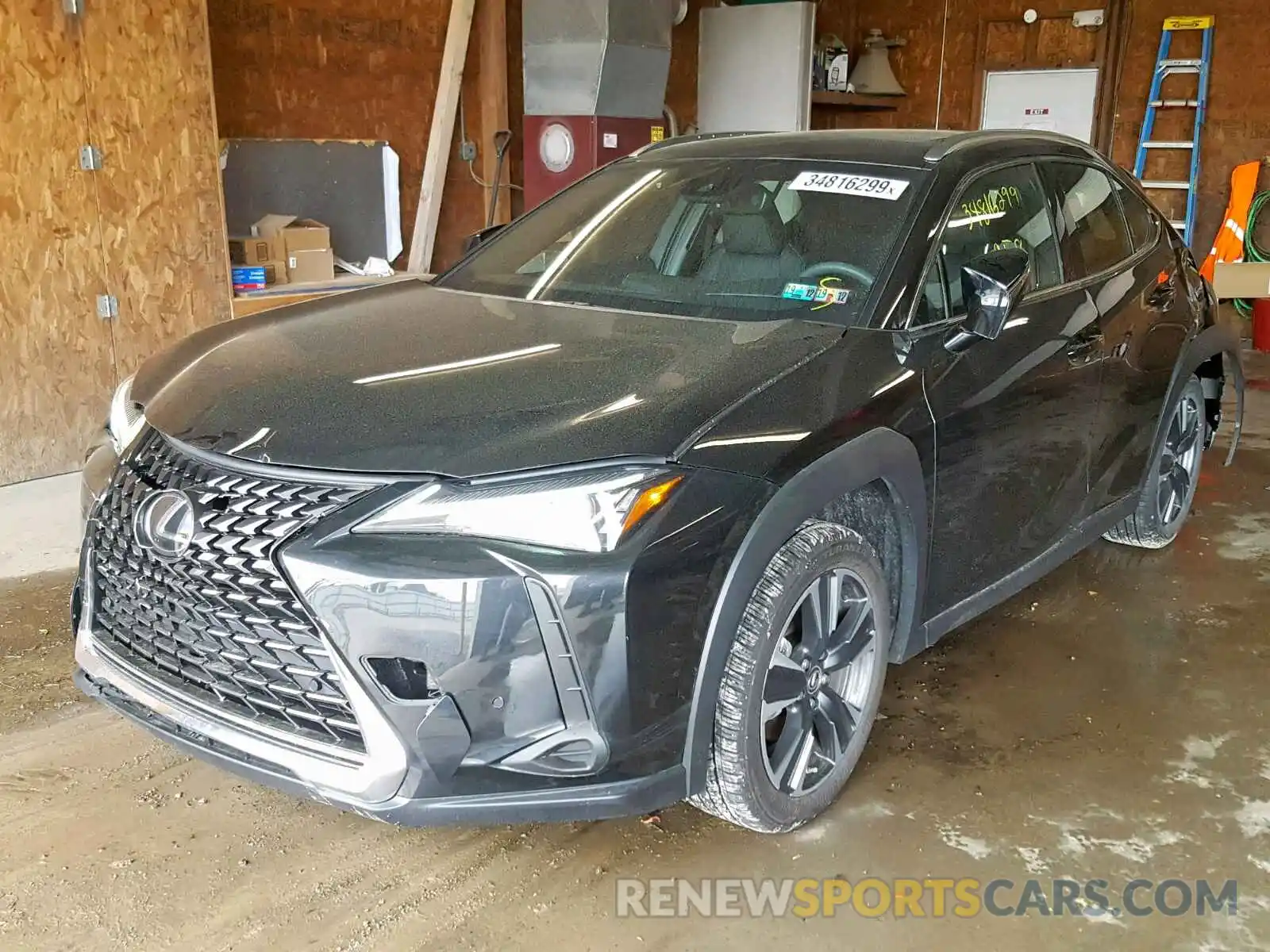 2 Photograph of a damaged car JTHY3JBH7K2002854 LEXUS UX 200 2019