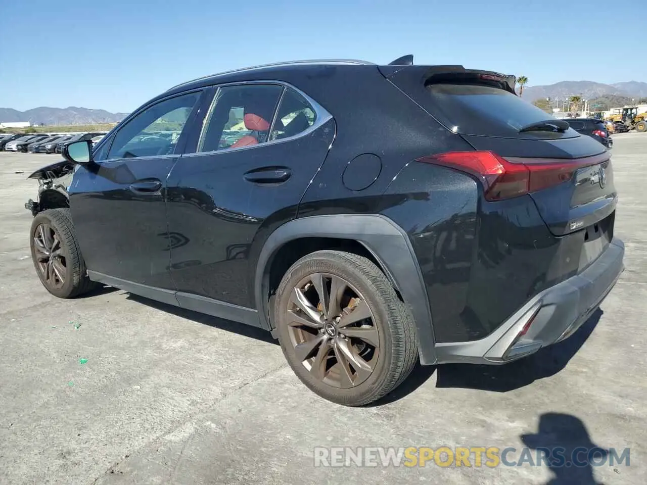 2 Photograph of a damaged car JTHY3JBH7K2005768 LEXUS UX 200 2019