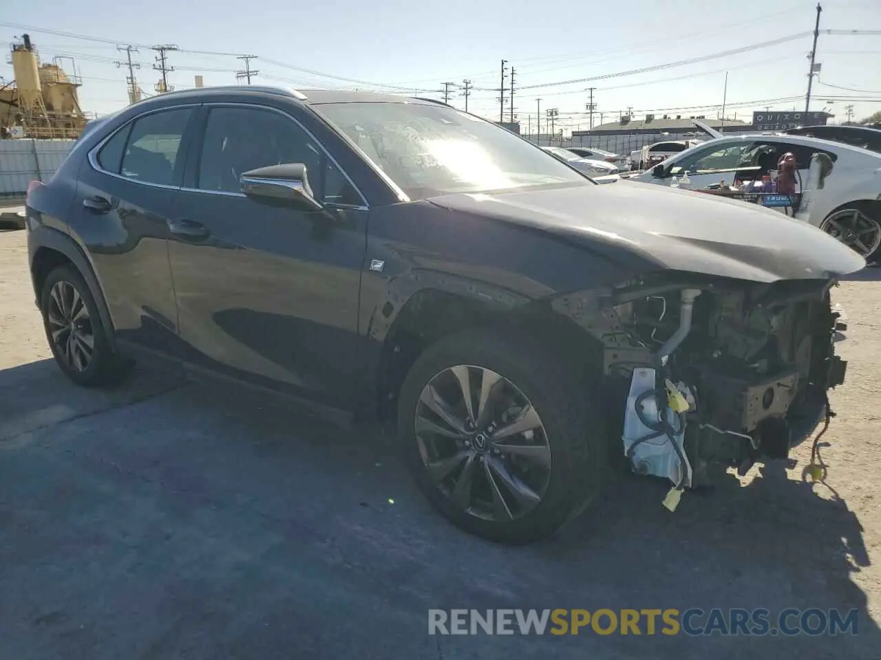 4 Photograph of a damaged car JTHY3JBH7K2005768 LEXUS UX 200 2019