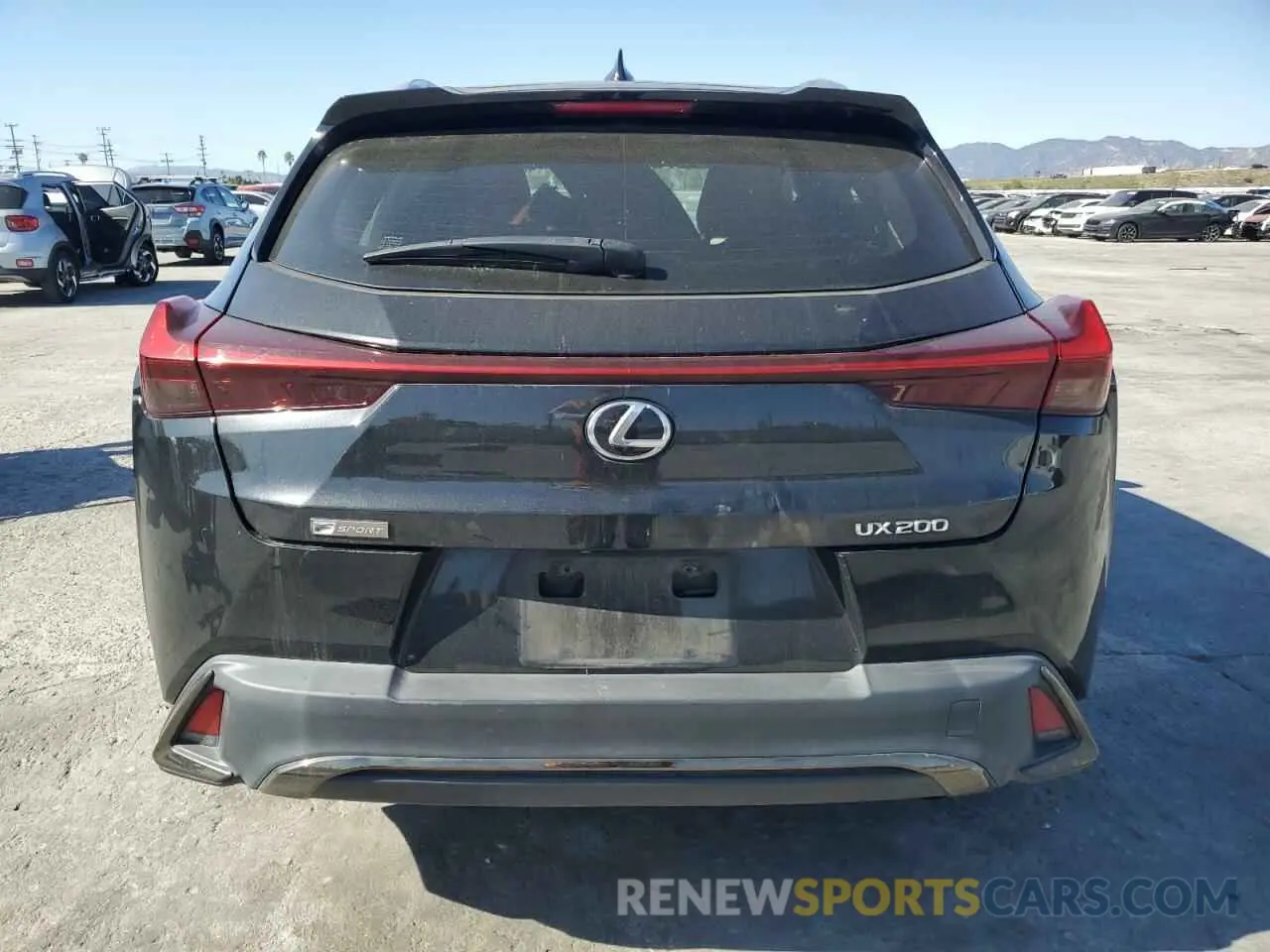 6 Photograph of a damaged car JTHY3JBH7K2005768 LEXUS UX 200 2019