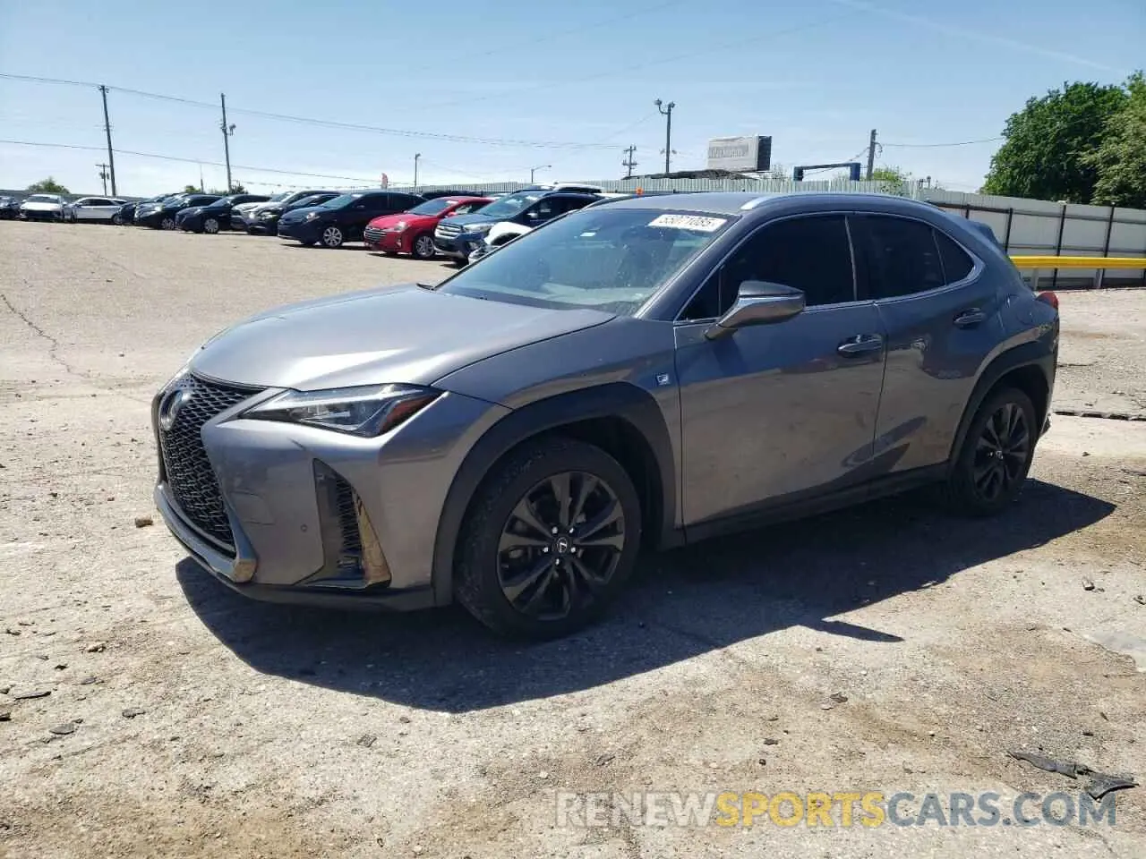 1 Photograph of a damaged car JTHY3JBH7K2016799 LEXUS UX 200 2019