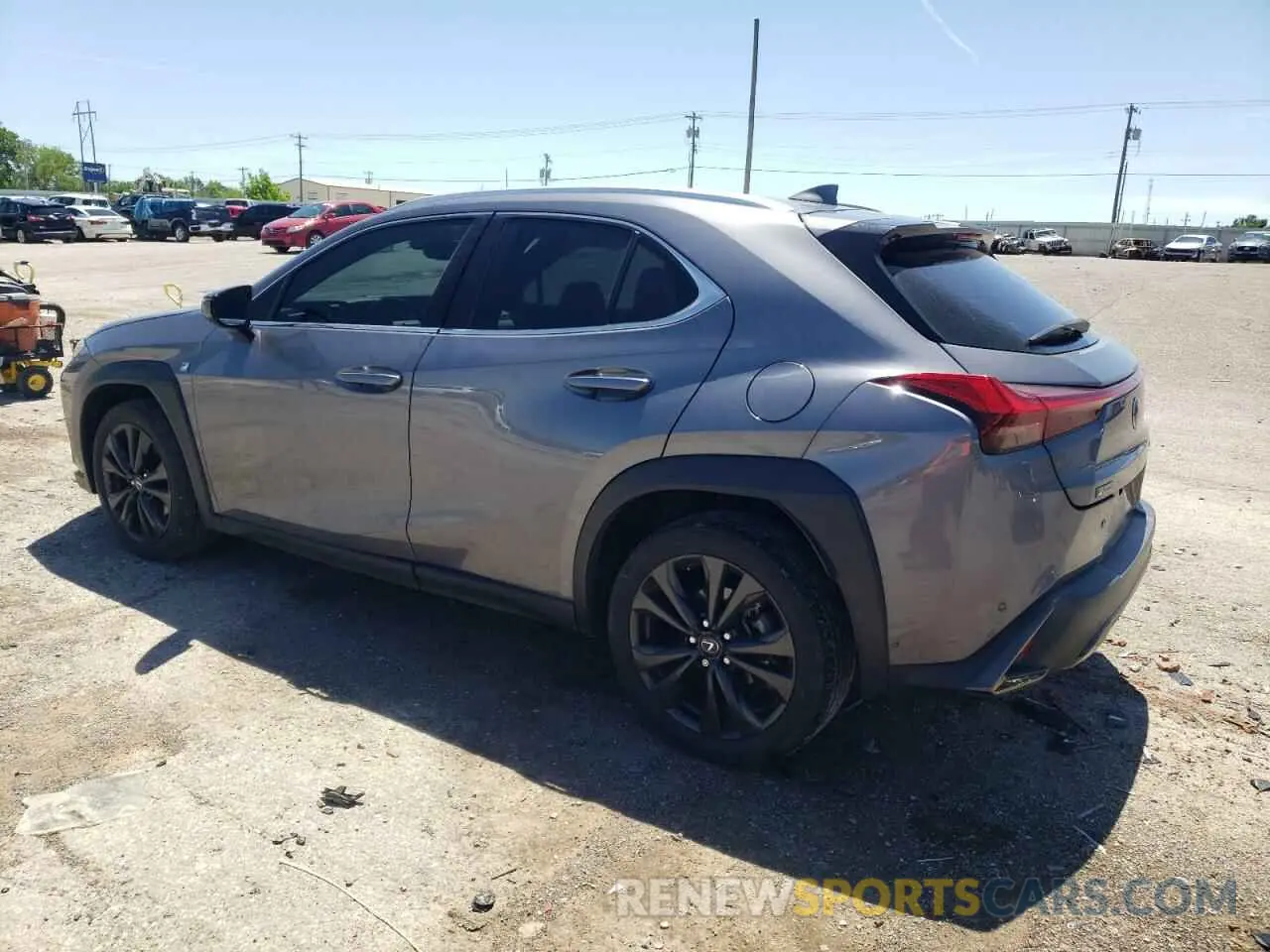 2 Photograph of a damaged car JTHY3JBH7K2016799 LEXUS UX 200 2019