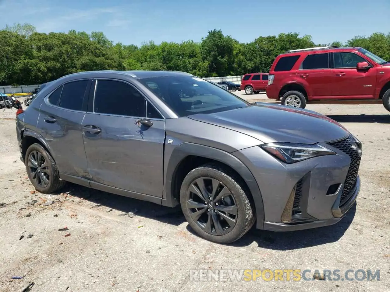 4 Photograph of a damaged car JTHY3JBH7K2016799 LEXUS UX 200 2019