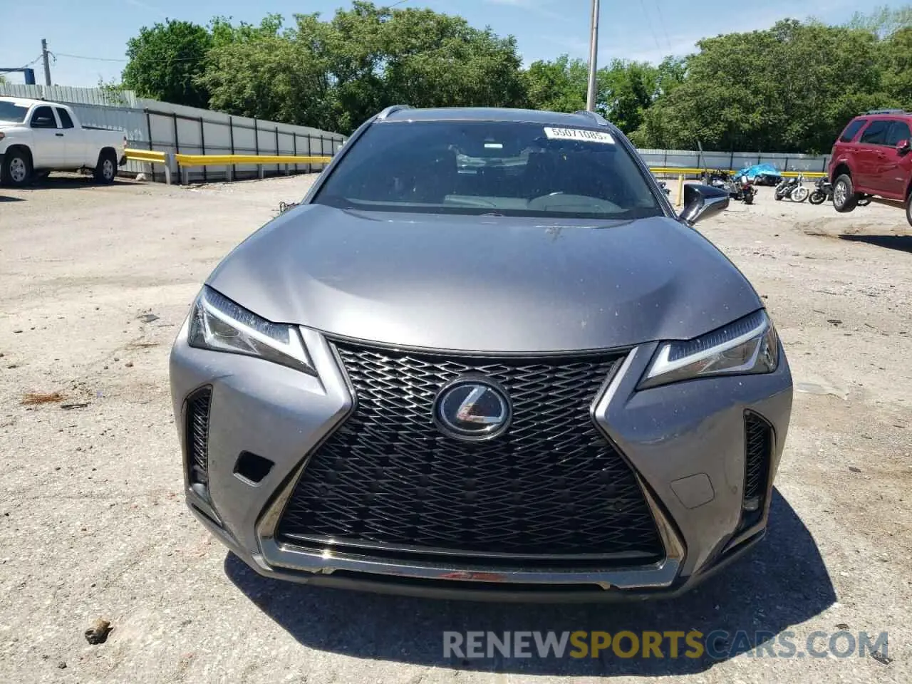 5 Photograph of a damaged car JTHY3JBH7K2016799 LEXUS UX 200 2019