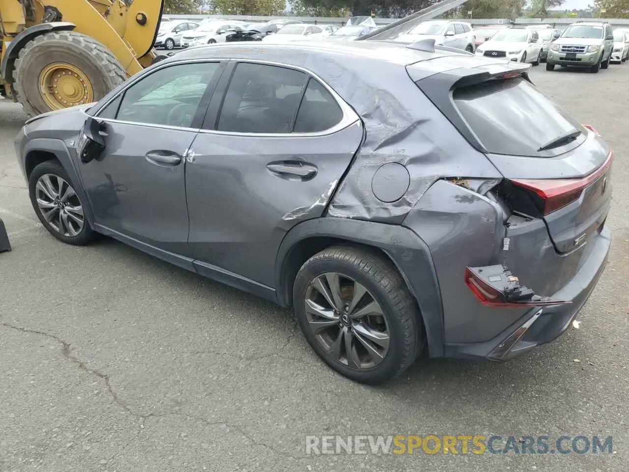 2 Photograph of a damaged car JTHY3JBH8K2004144 LEXUS UX 200 2019