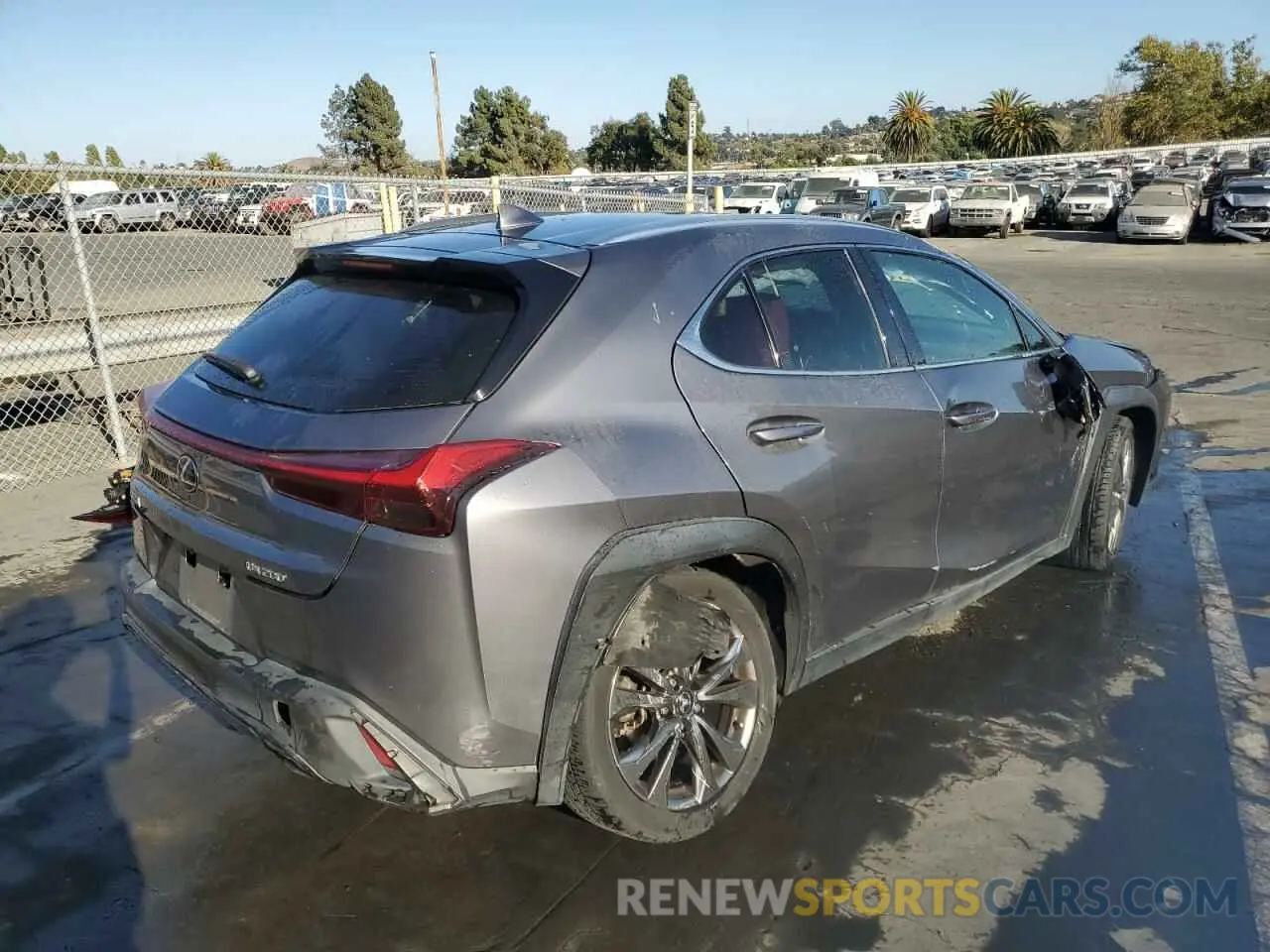 3 Photograph of a damaged car JTHY3JBH8K2004144 LEXUS UX 200 2019