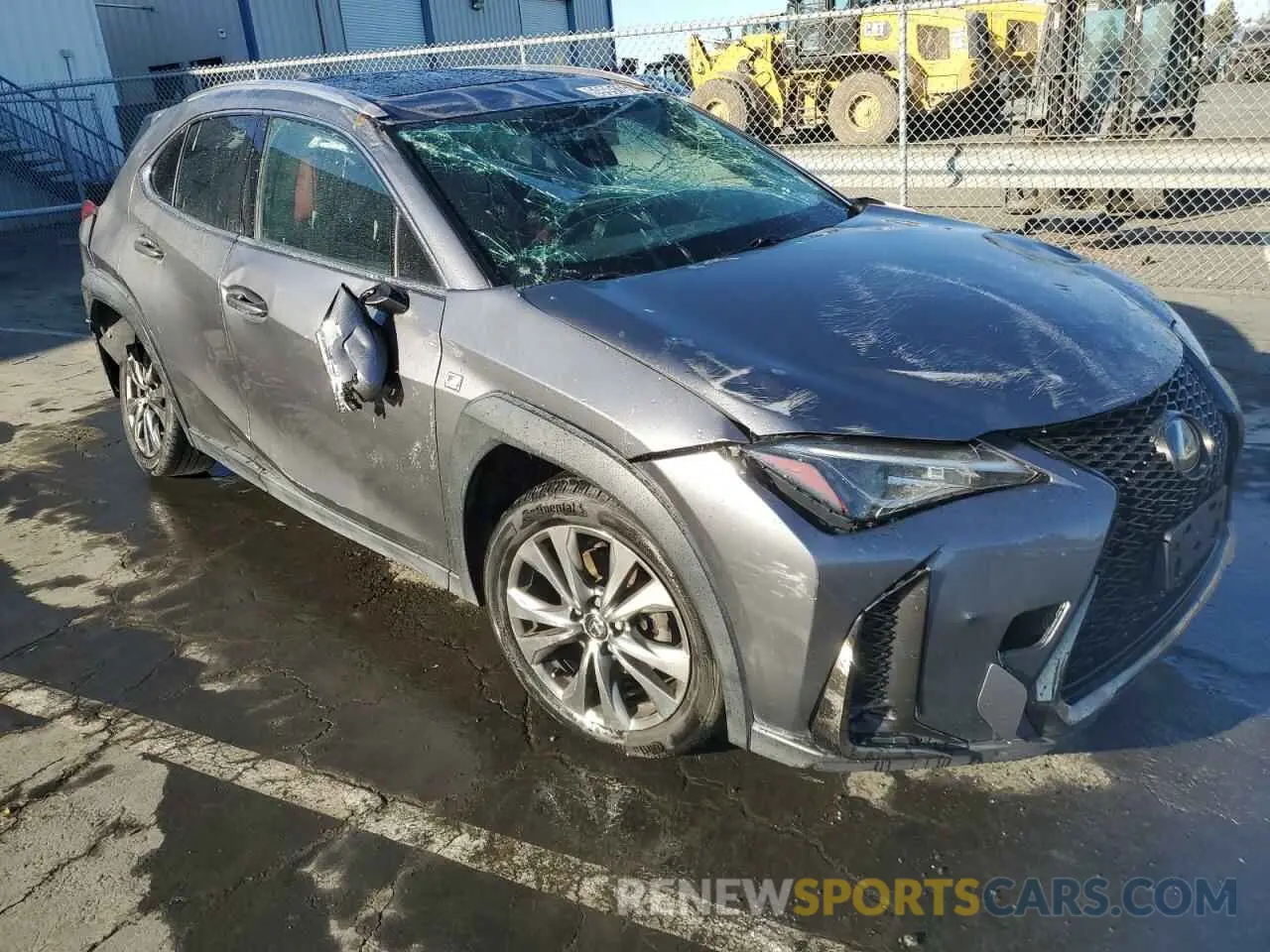 4 Photograph of a damaged car JTHY3JBH8K2004144 LEXUS UX 200 2019