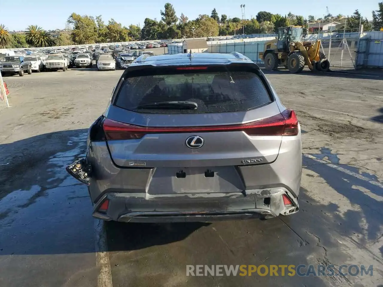 6 Photograph of a damaged car JTHY3JBH8K2004144 LEXUS UX 200 2019