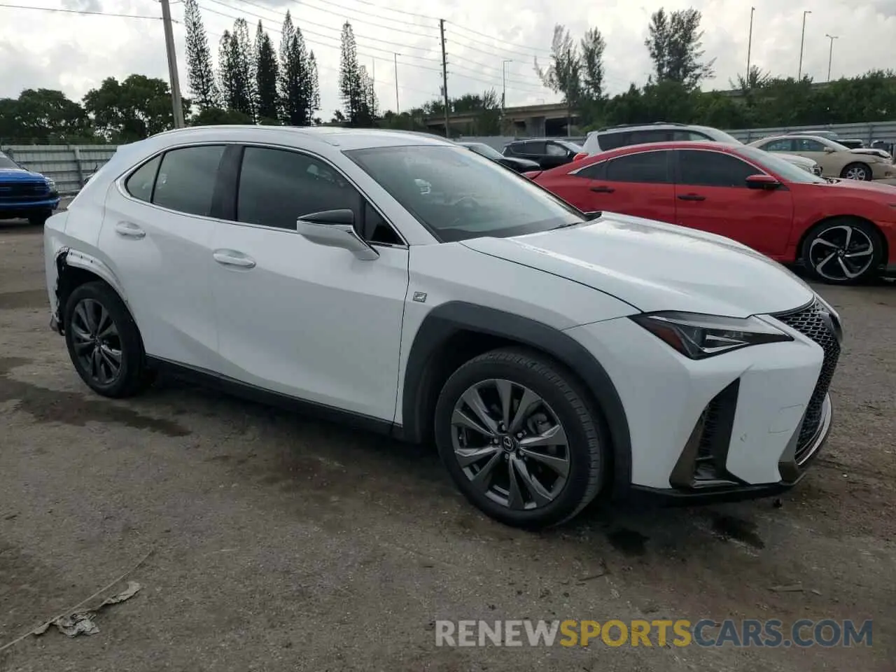 4 Photograph of a damaged car JTHY3JBH8K2005424 LEXUS UX 200 2019