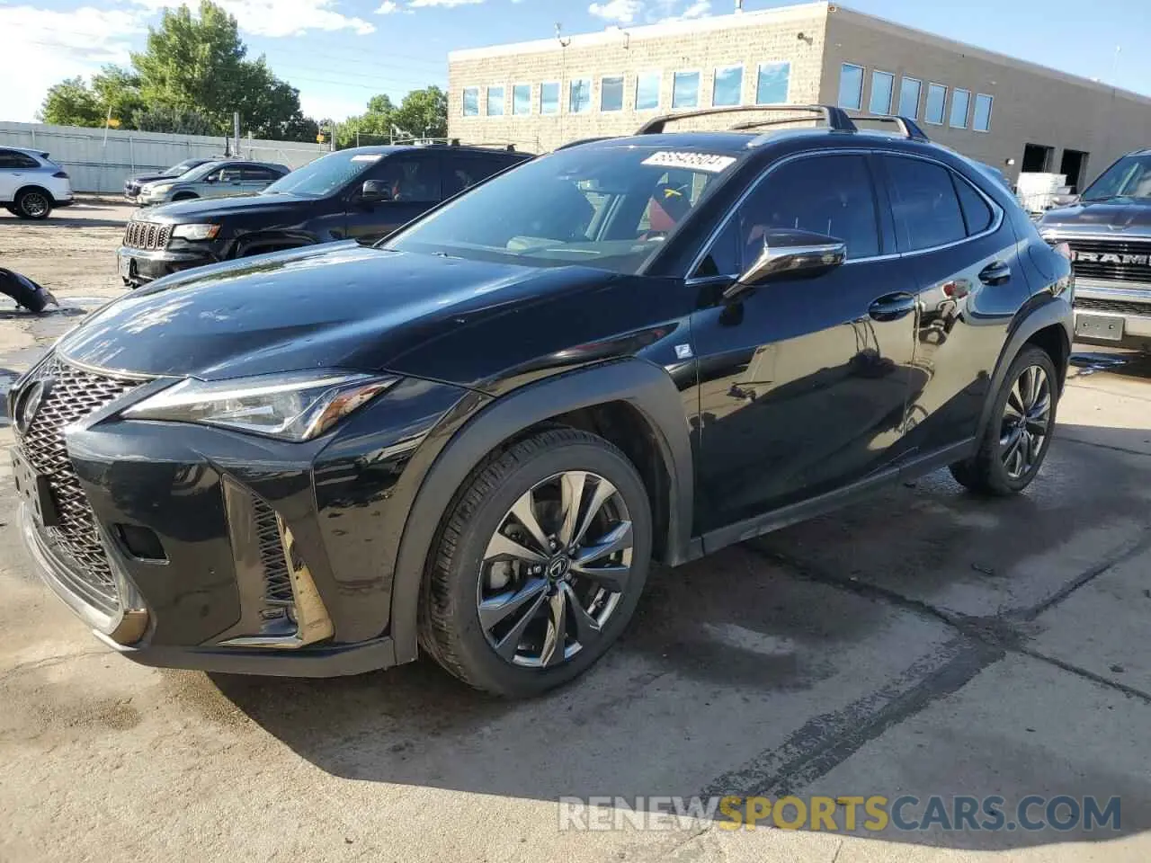 1 Photograph of a damaged car JTHY3JBH8K2006265 LEXUS UX 200 2019
