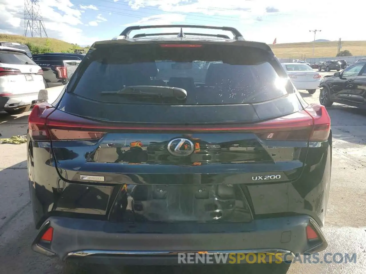 6 Photograph of a damaged car JTHY3JBH8K2006265 LEXUS UX 200 2019