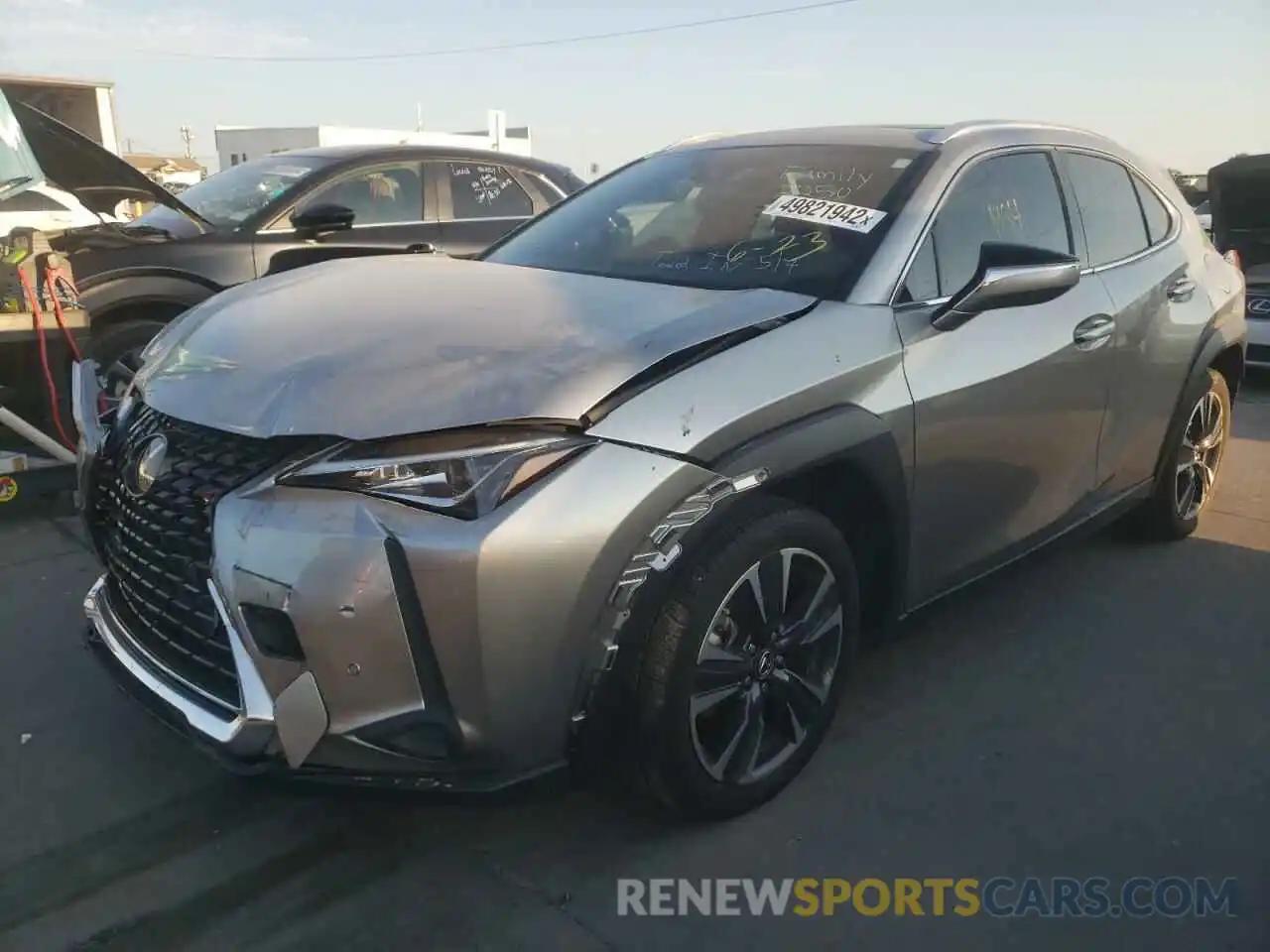 2 Photograph of a damaged car JTHY3JBH8K2006931 LEXUS UX 200 2019