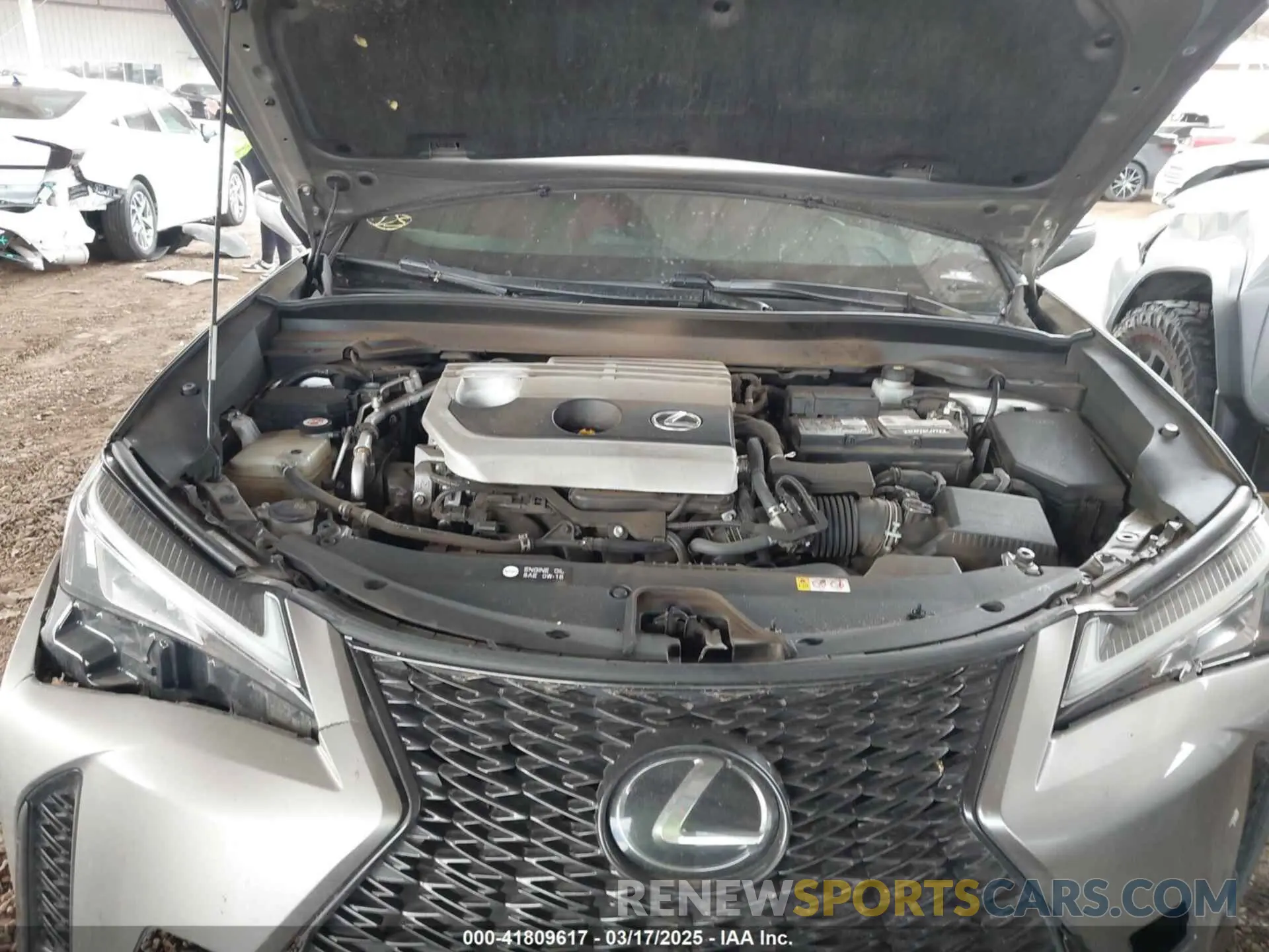 10 Photograph of a damaged car JTHY3JBH8K2014690 LEXUS UX 200 2019