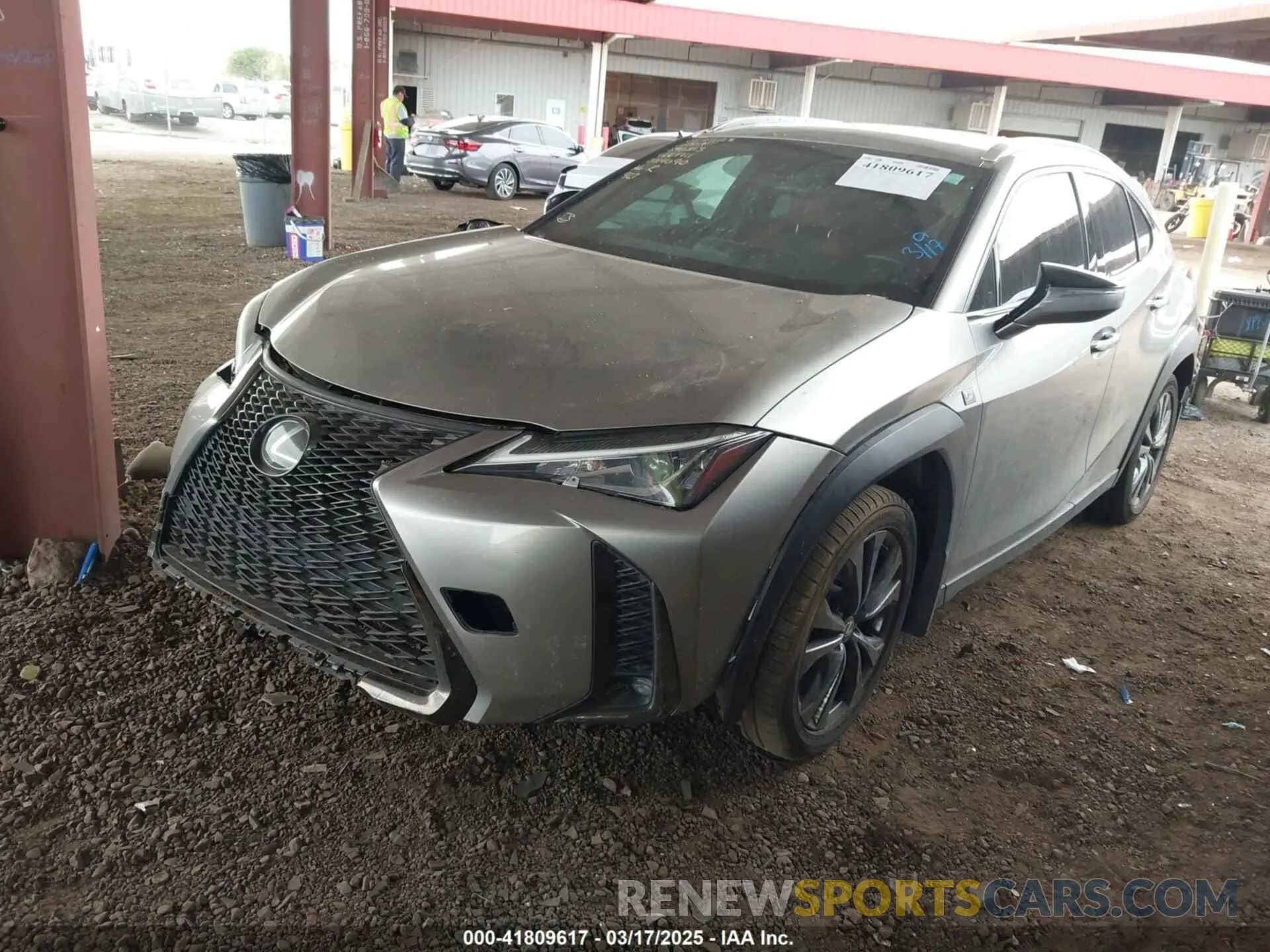 2 Photograph of a damaged car JTHY3JBH8K2014690 LEXUS UX 200 2019
