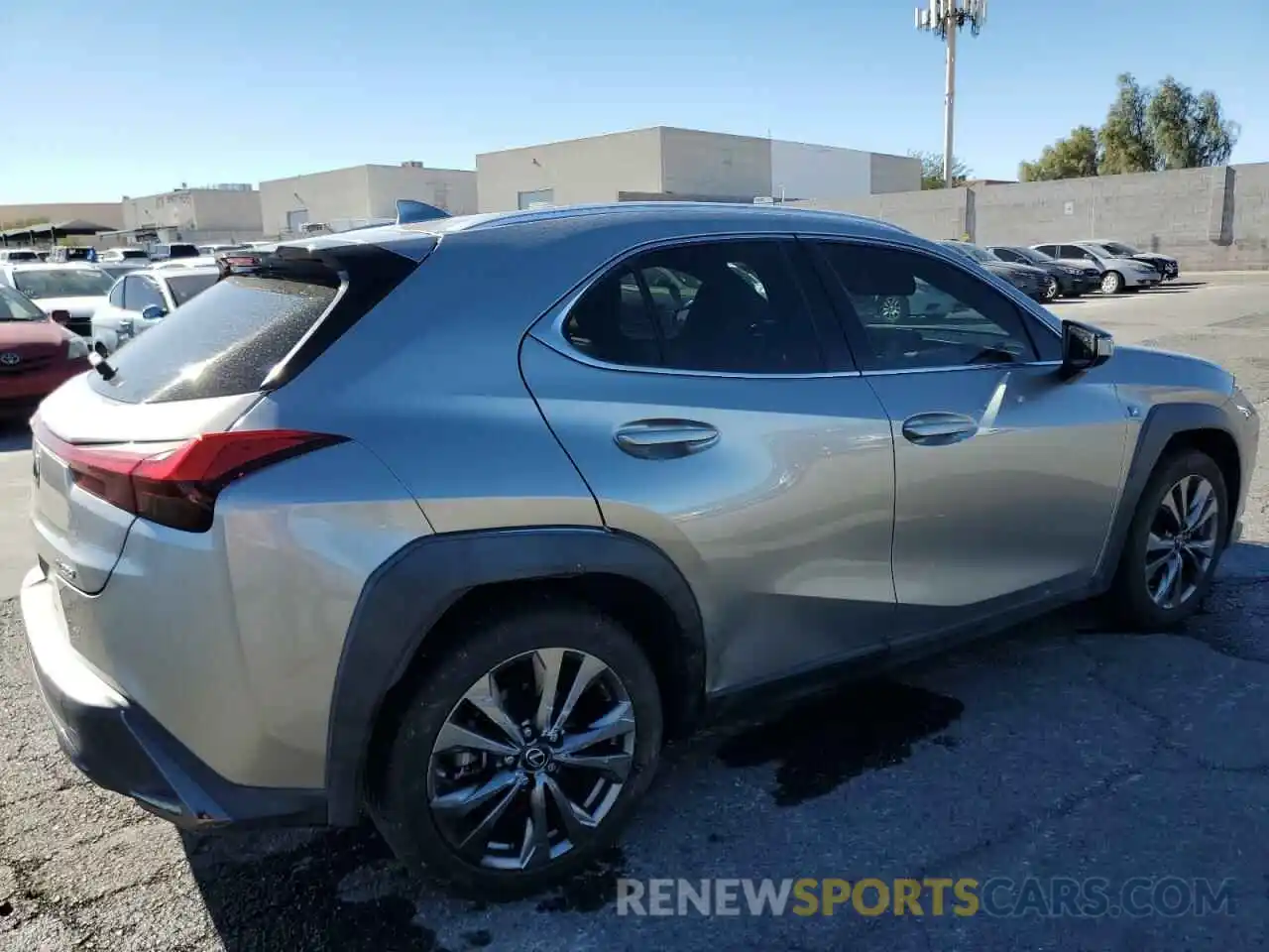 3 Photograph of a damaged car JTHY3JBH8K2014897 LEXUS UX 200 2019