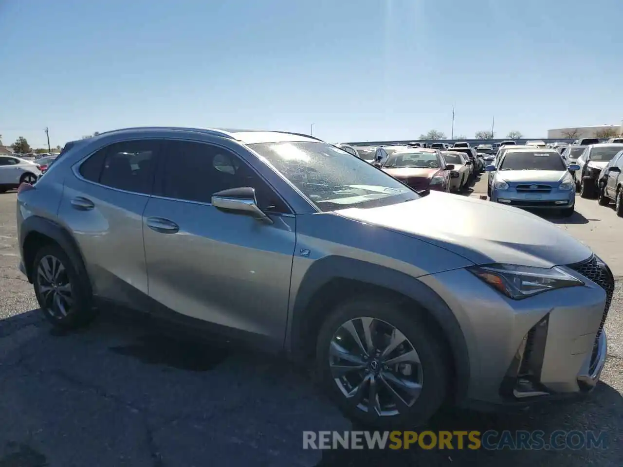 4 Photograph of a damaged car JTHY3JBH8K2014897 LEXUS UX 200 2019