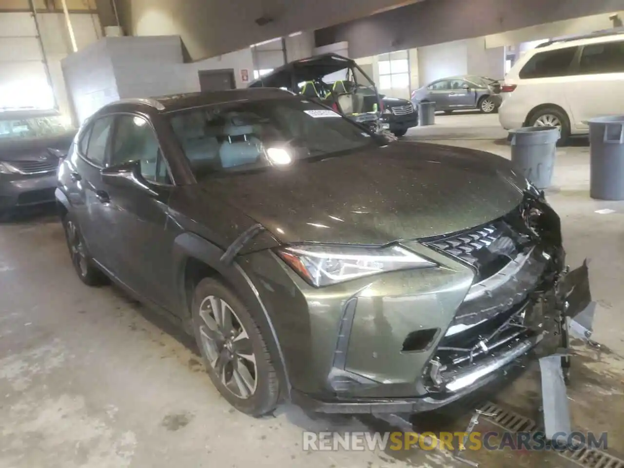 1 Photograph of a damaged car JTHY3JBH9K2017131 LEXUS UX 200 2019