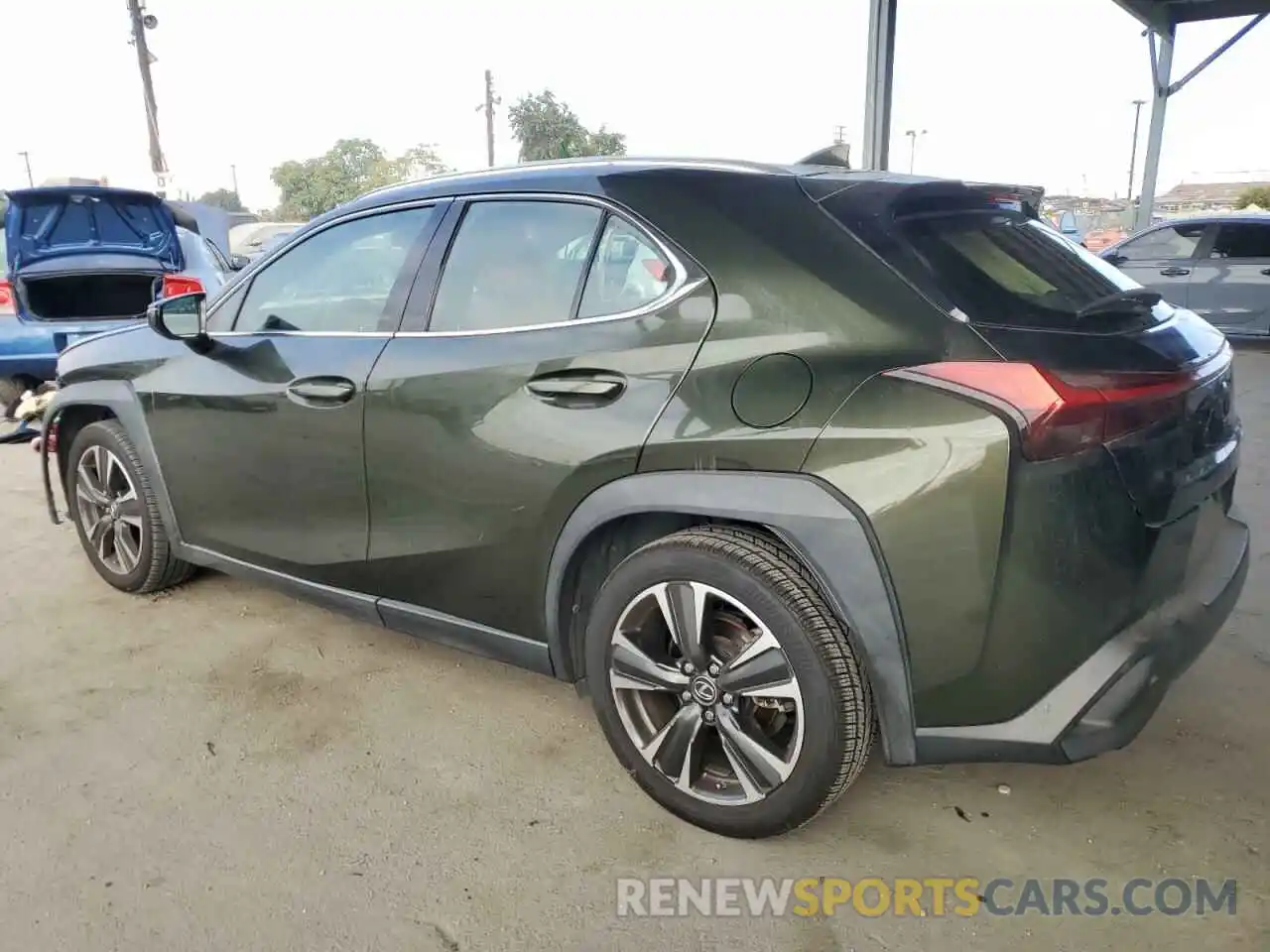 2 Photograph of a damaged car JTHY3JBHXK2001424 LEXUS UX 200 2019