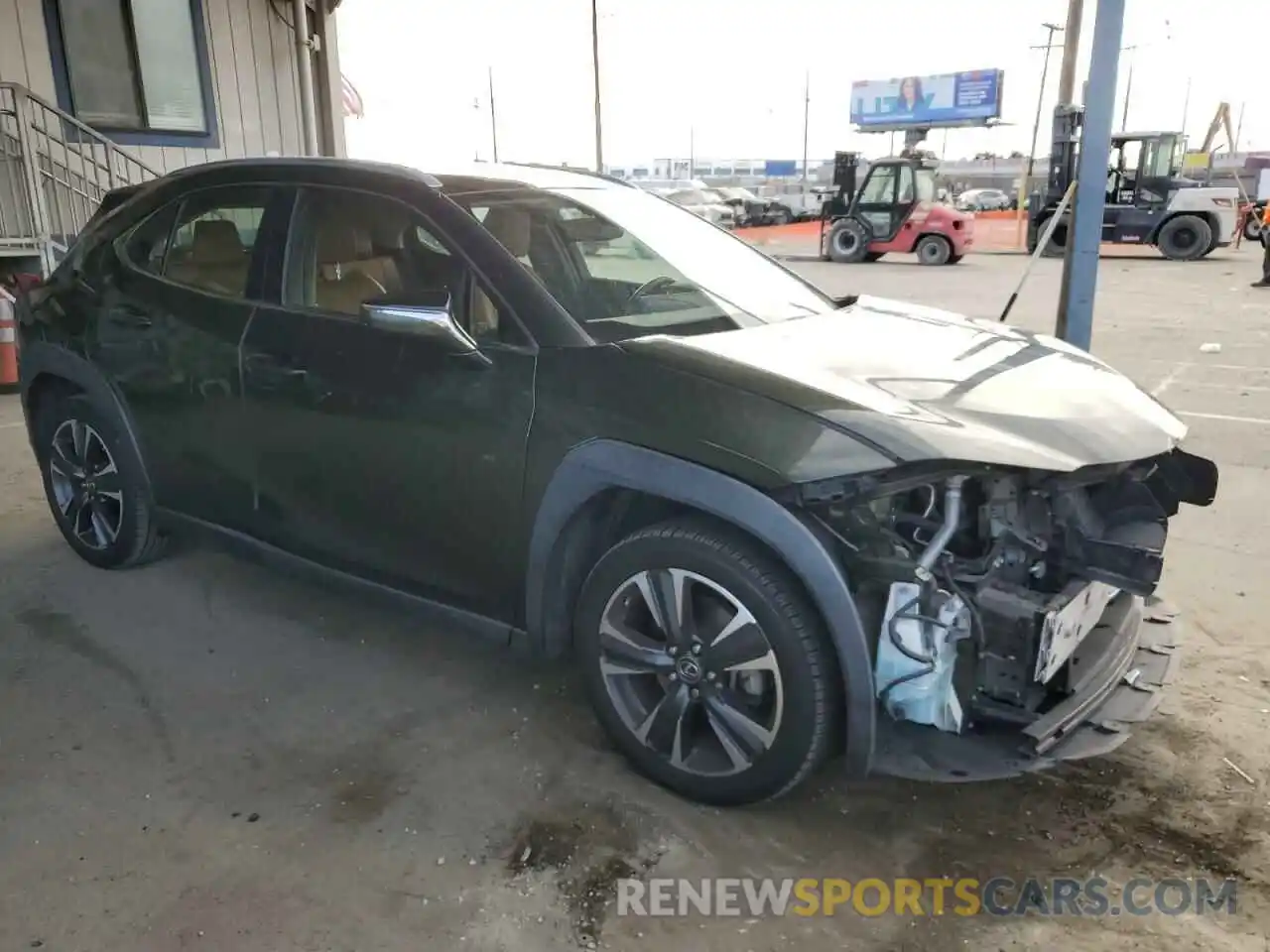 4 Photograph of a damaged car JTHY3JBHXK2001424 LEXUS UX 200 2019