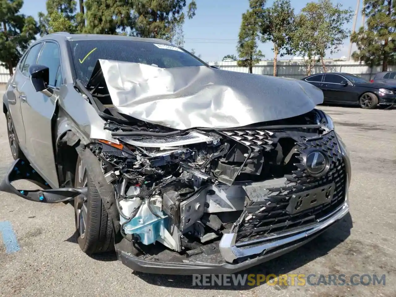 10 Photograph of a damaged car JTHY3JBHXK2004744 LEXUS UX 200 2019