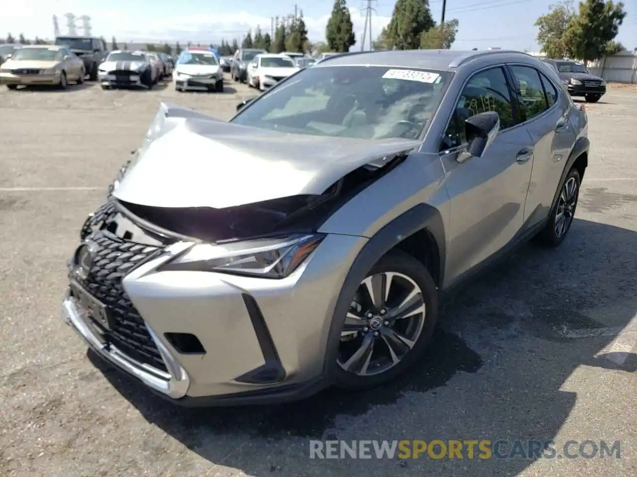 2 Photograph of a damaged car JTHY3JBHXK2004744 LEXUS UX 200 2019