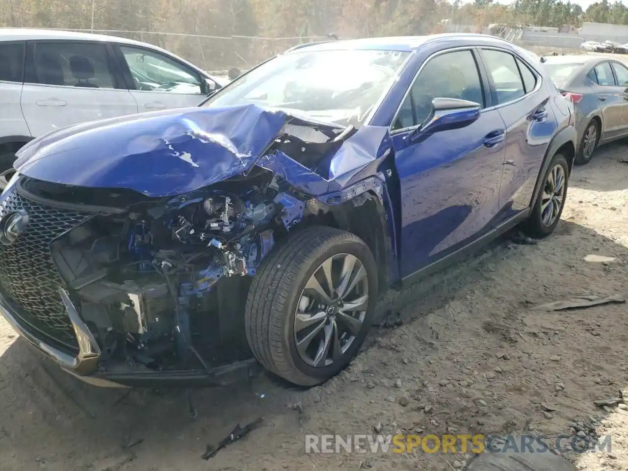 2 Photograph of a damaged car JTHY3JBHXK2014335 LEXUS UX 200 2019