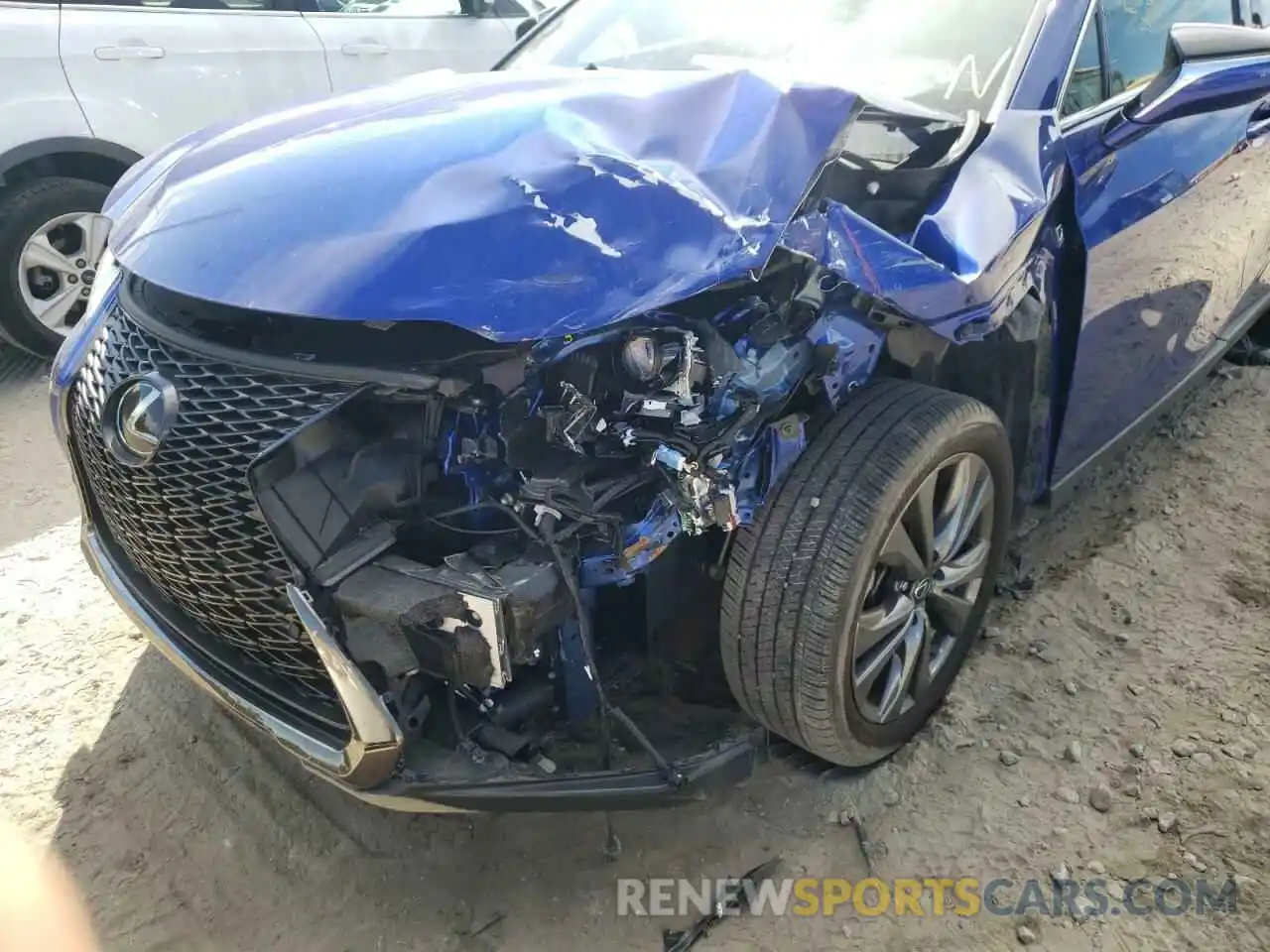 9 Photograph of a damaged car JTHY3JBHXK2014335 LEXUS UX 200 2019