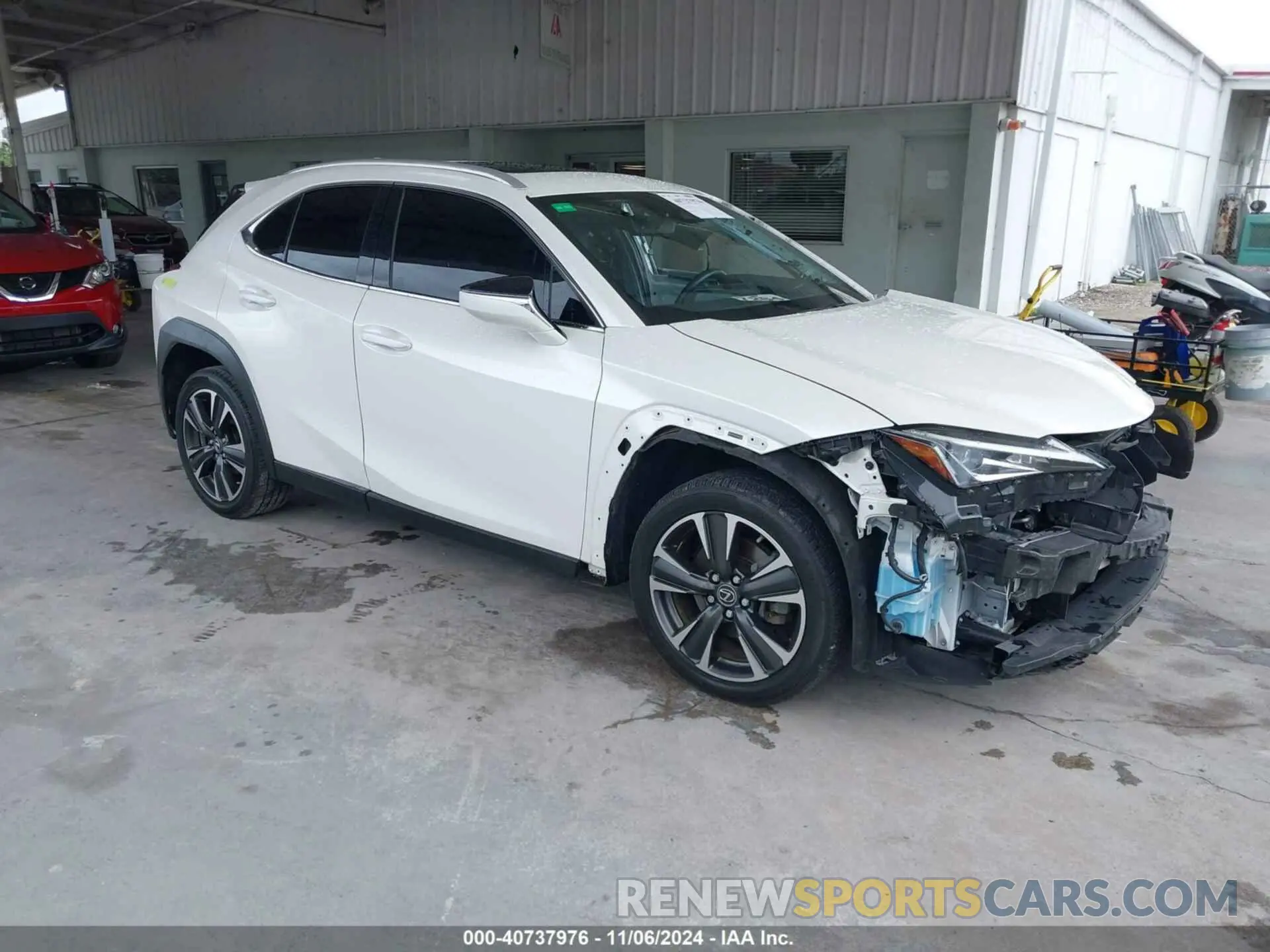 1 Photograph of a damaged car JTHP3JBH0L2022375 LEXUS UX 200 2020