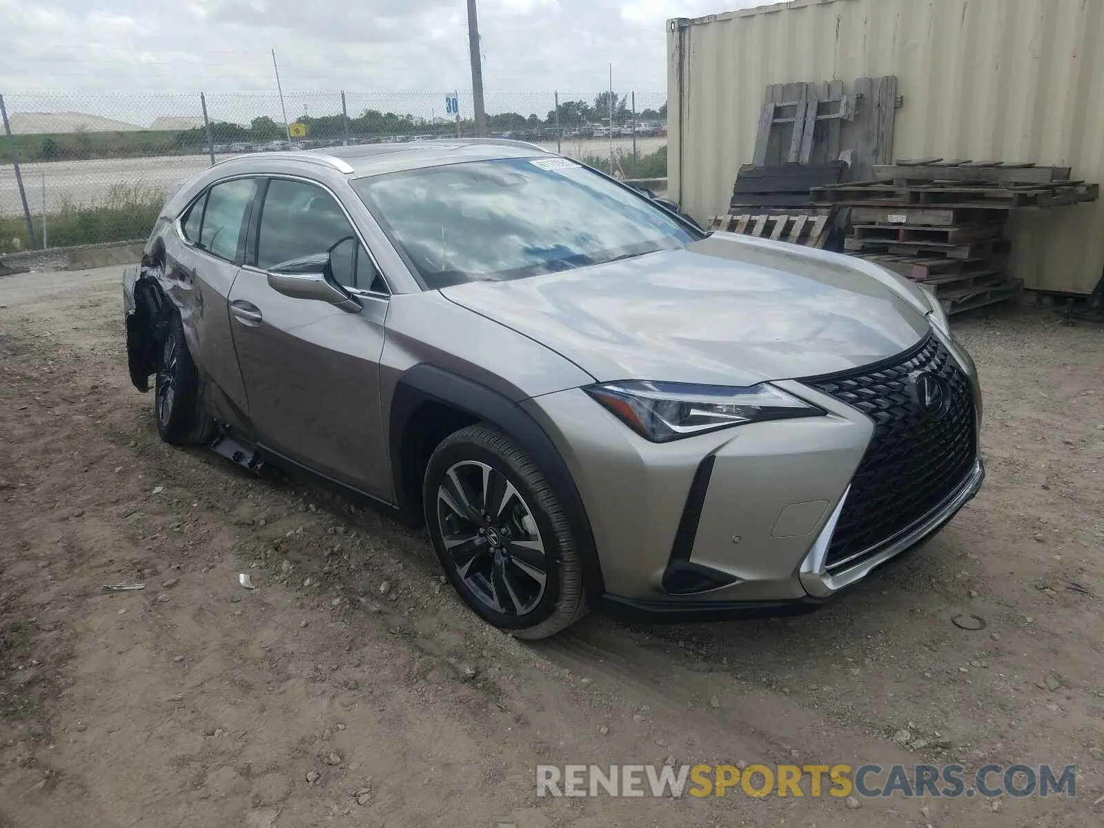 1 Photograph of a damaged car JTHP3JBH3L2026503 LEXUS UX 200 2020