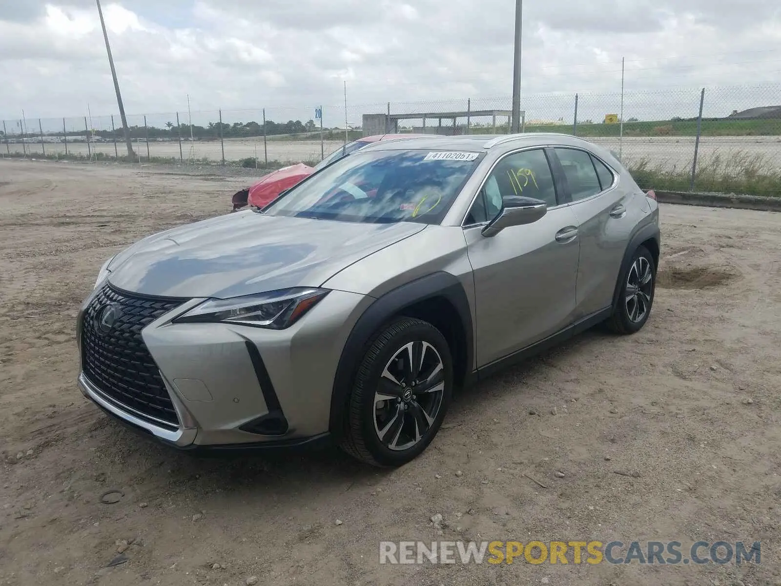 2 Photograph of a damaged car JTHP3JBH3L2026503 LEXUS UX 200 2020
