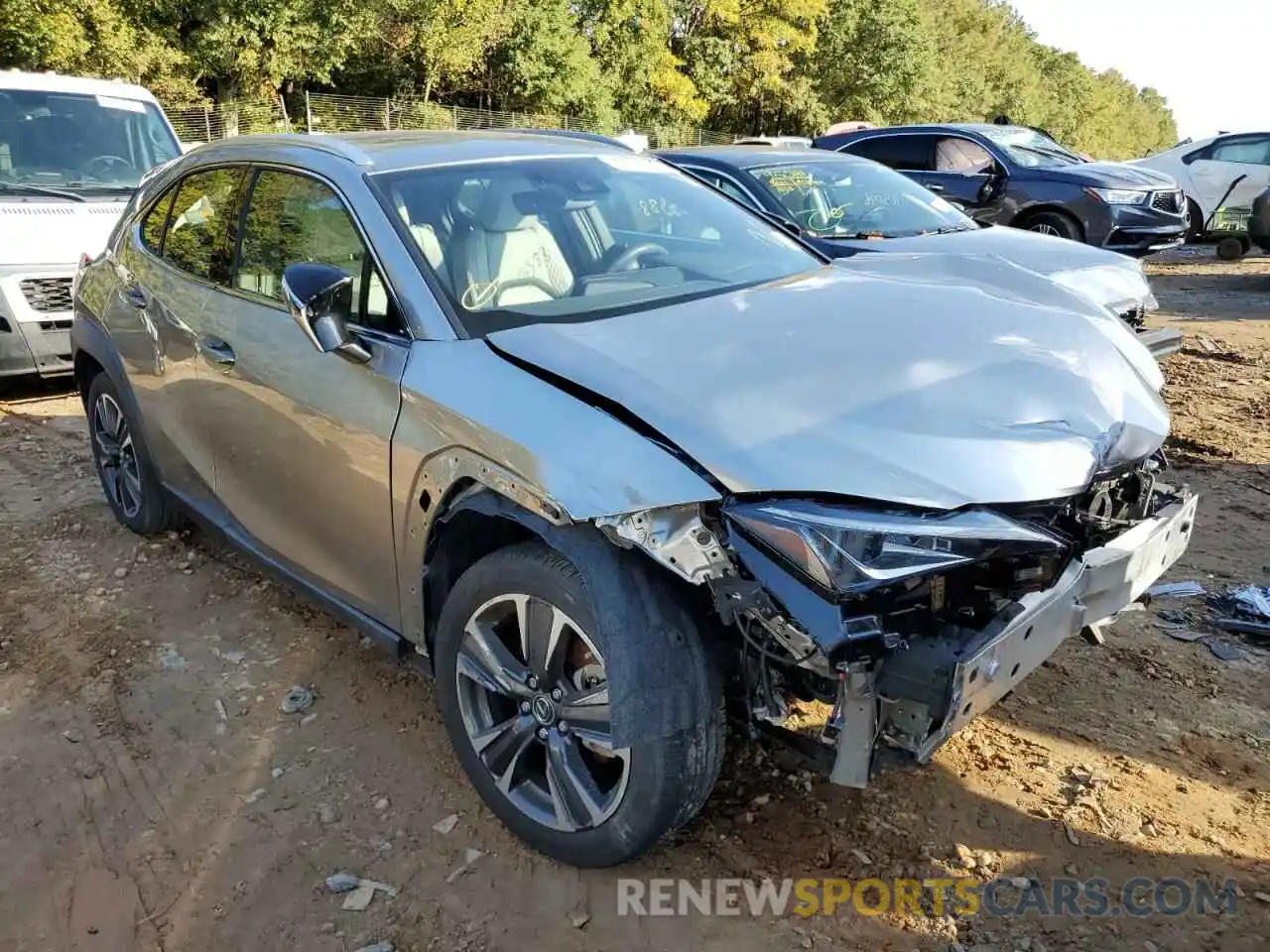 1 Photograph of a damaged car JTHP3JBH4L2027174 LEXUS UX 200 2020