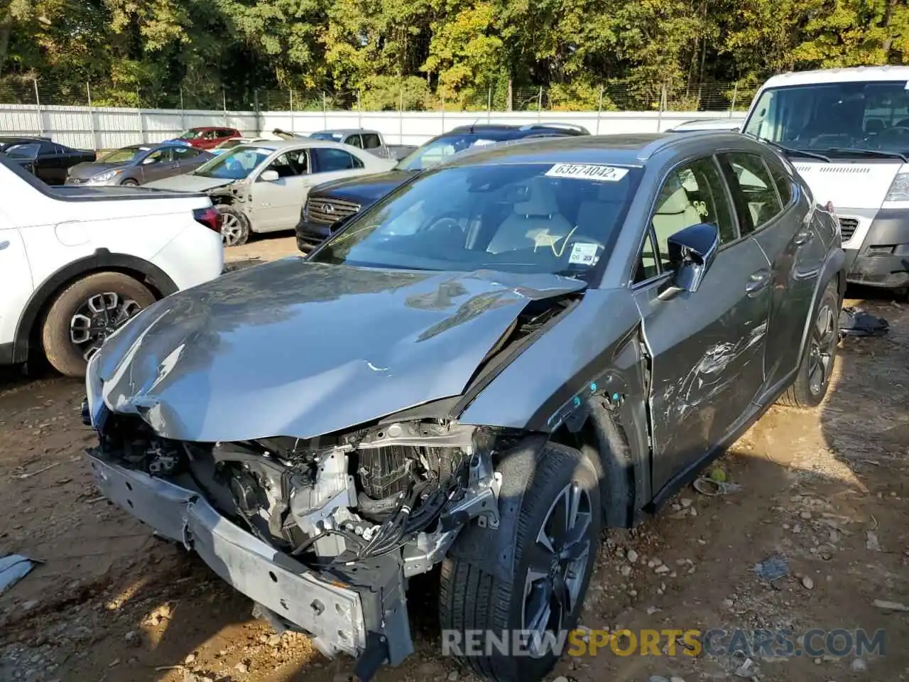 2 Photograph of a damaged car JTHP3JBH4L2027174 LEXUS UX 200 2020