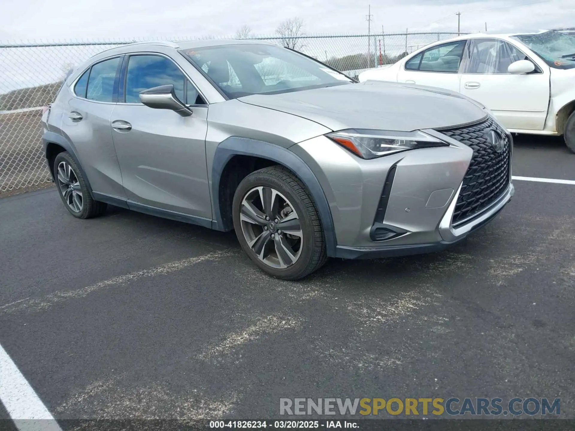 1 Photograph of a damaged car JTHP3JBH5L2024624 LEXUS UX 200 2020