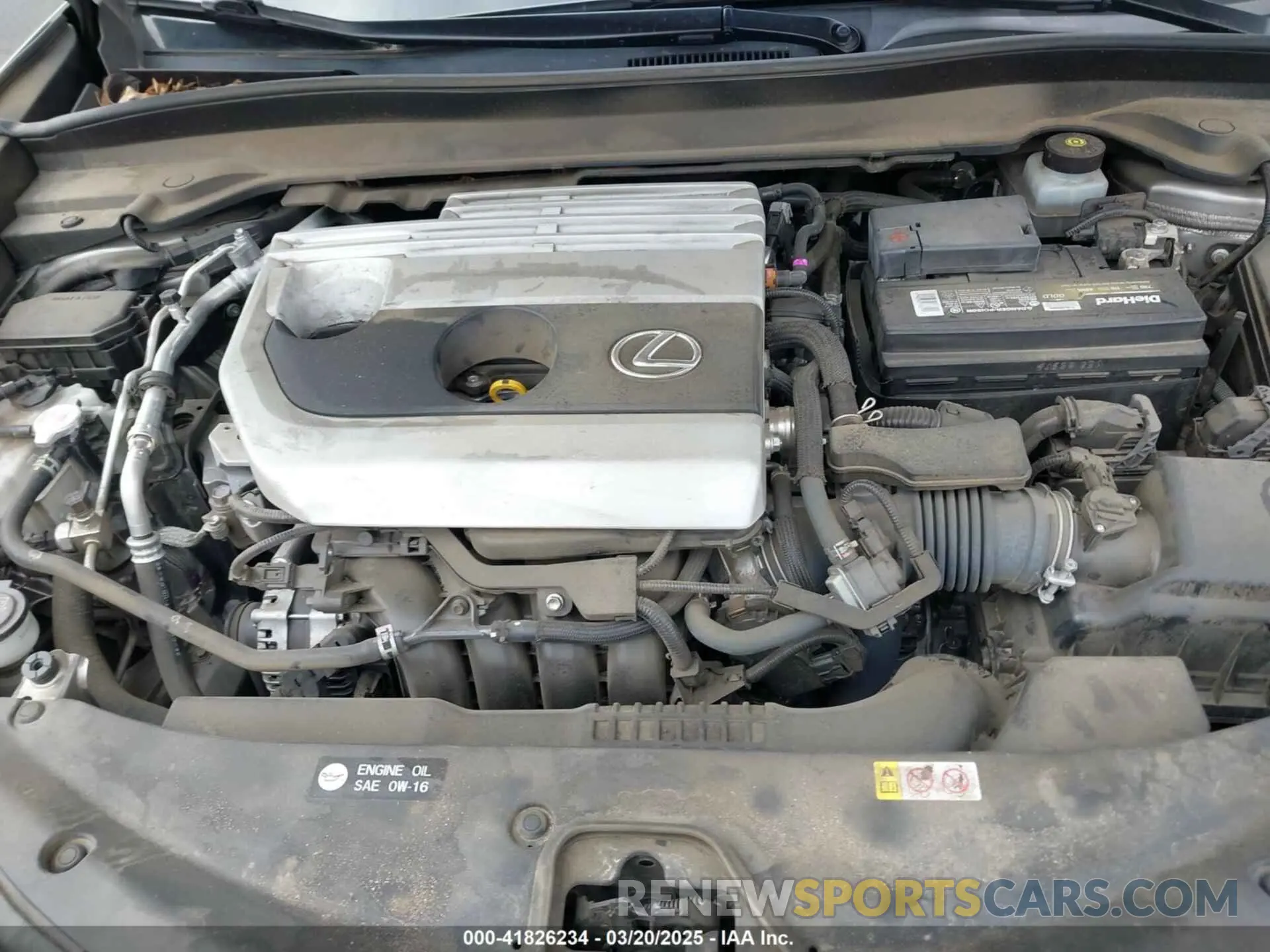 10 Photograph of a damaged car JTHP3JBH5L2024624 LEXUS UX 200 2020