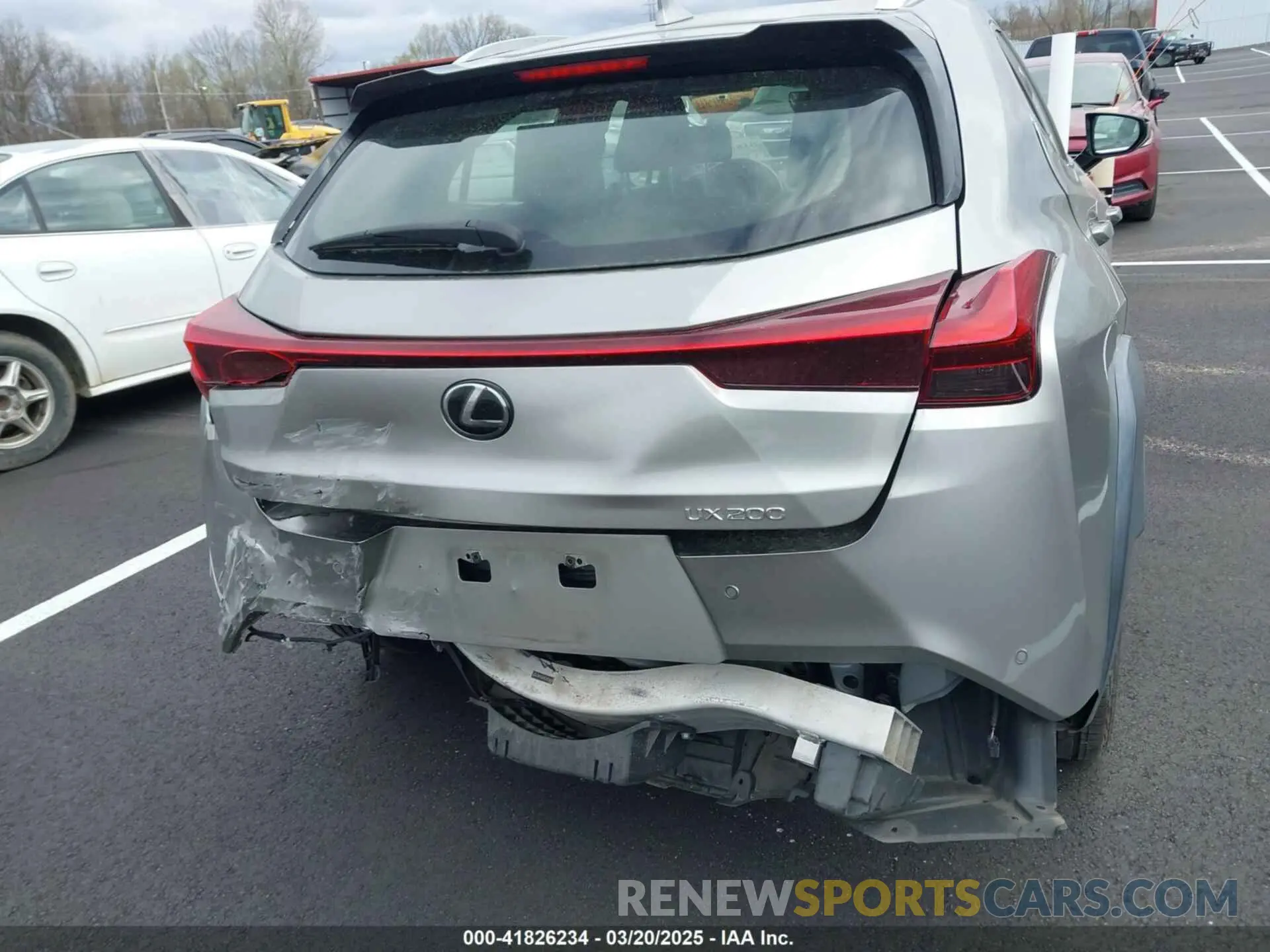 16 Photograph of a damaged car JTHP3JBH5L2024624 LEXUS UX 200 2020