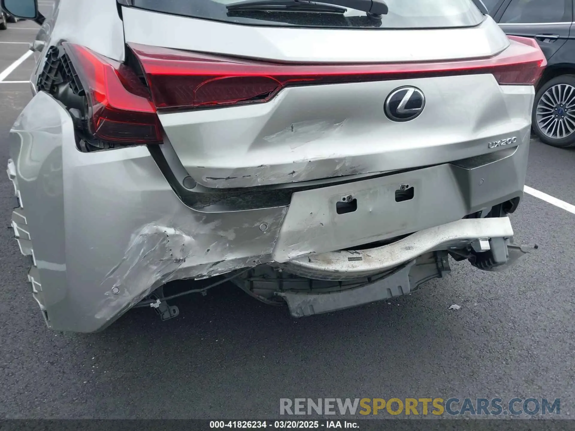 6 Photograph of a damaged car JTHP3JBH5L2024624 LEXUS UX 200 2020