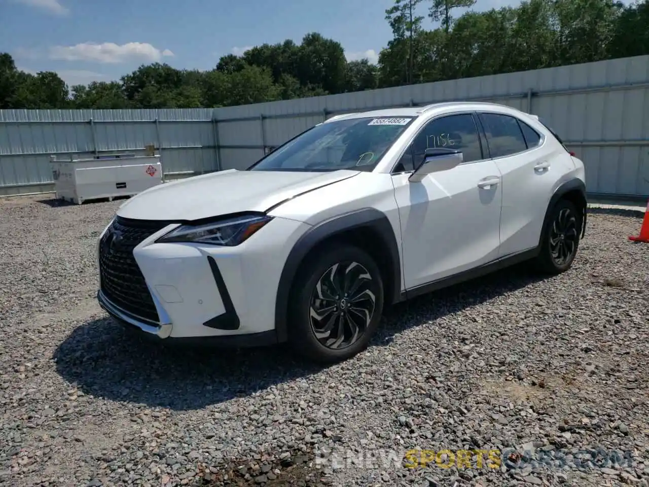 2 Photograph of a damaged car JTHP3JBH5L2025613 LEXUS UX 200 2020