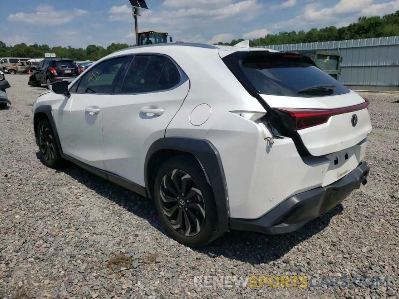 3 Photograph of a damaged car JTHP3JBH5L2025613 LEXUS UX 200 2020