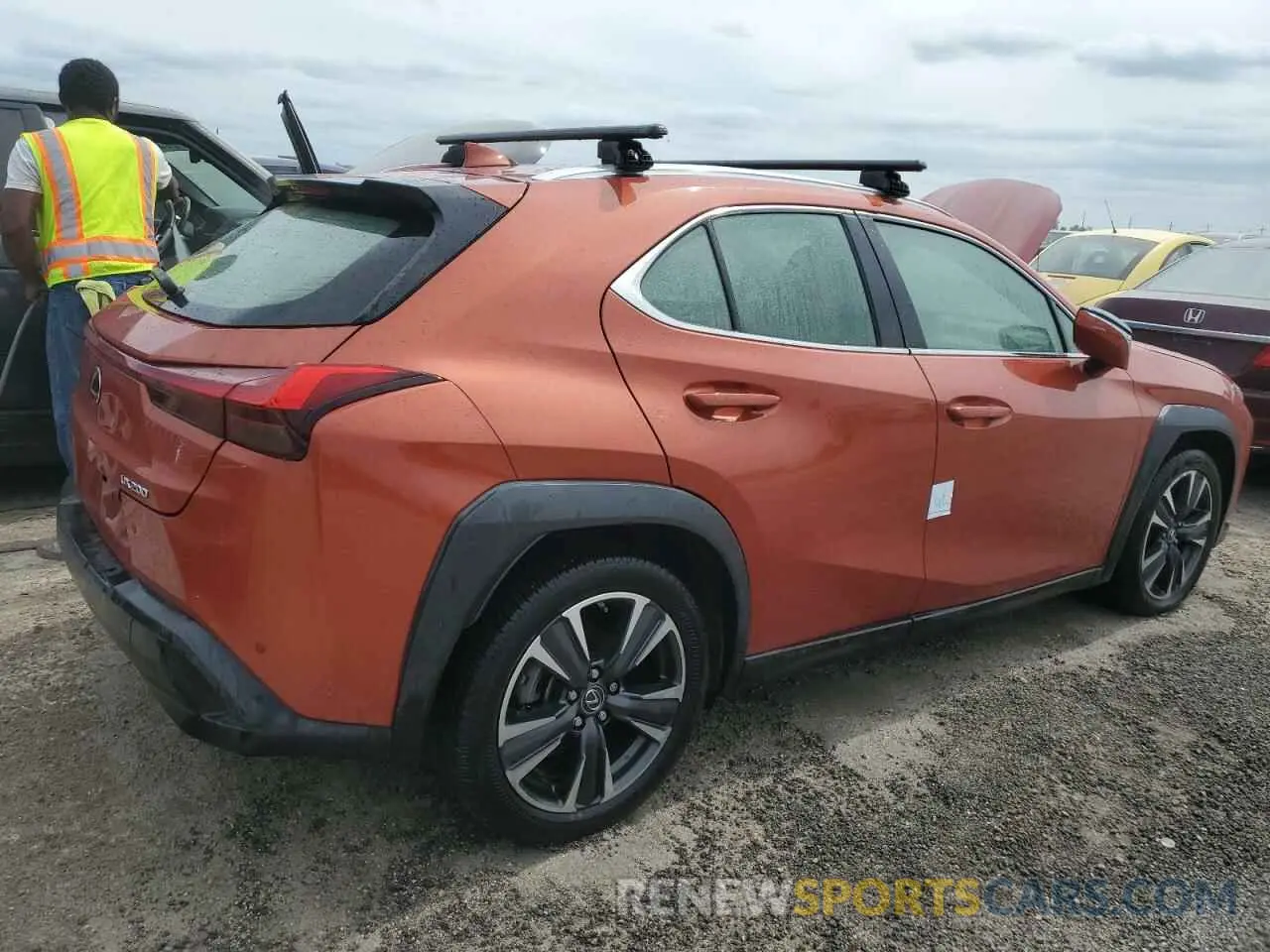 3 Photograph of a damaged car JTHP3JBH7L2026407 LEXUS UX 200 2020