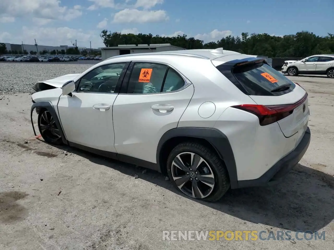 2 Photograph of a damaged car JTHP3JBH9L2029521 LEXUS UX 200 2020