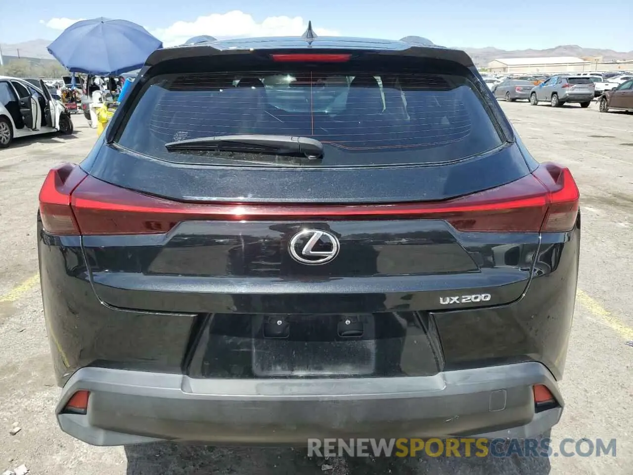 6 Photograph of a damaged car JTHX3JBH4L2029894 LEXUS UX 200 2020