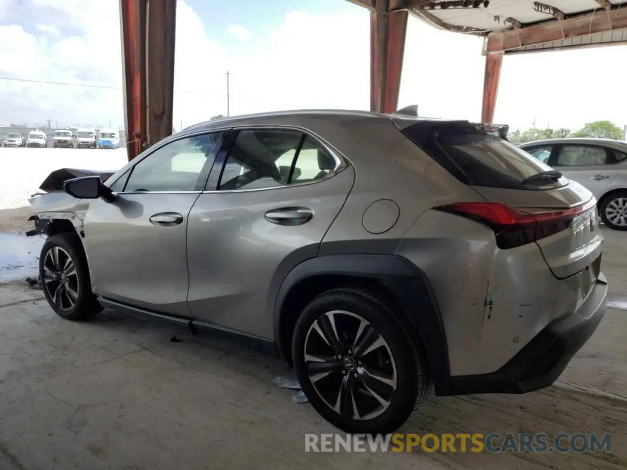 2 Photograph of a damaged car JTHX3JBH7L2022082 LEXUS UX 200 2020