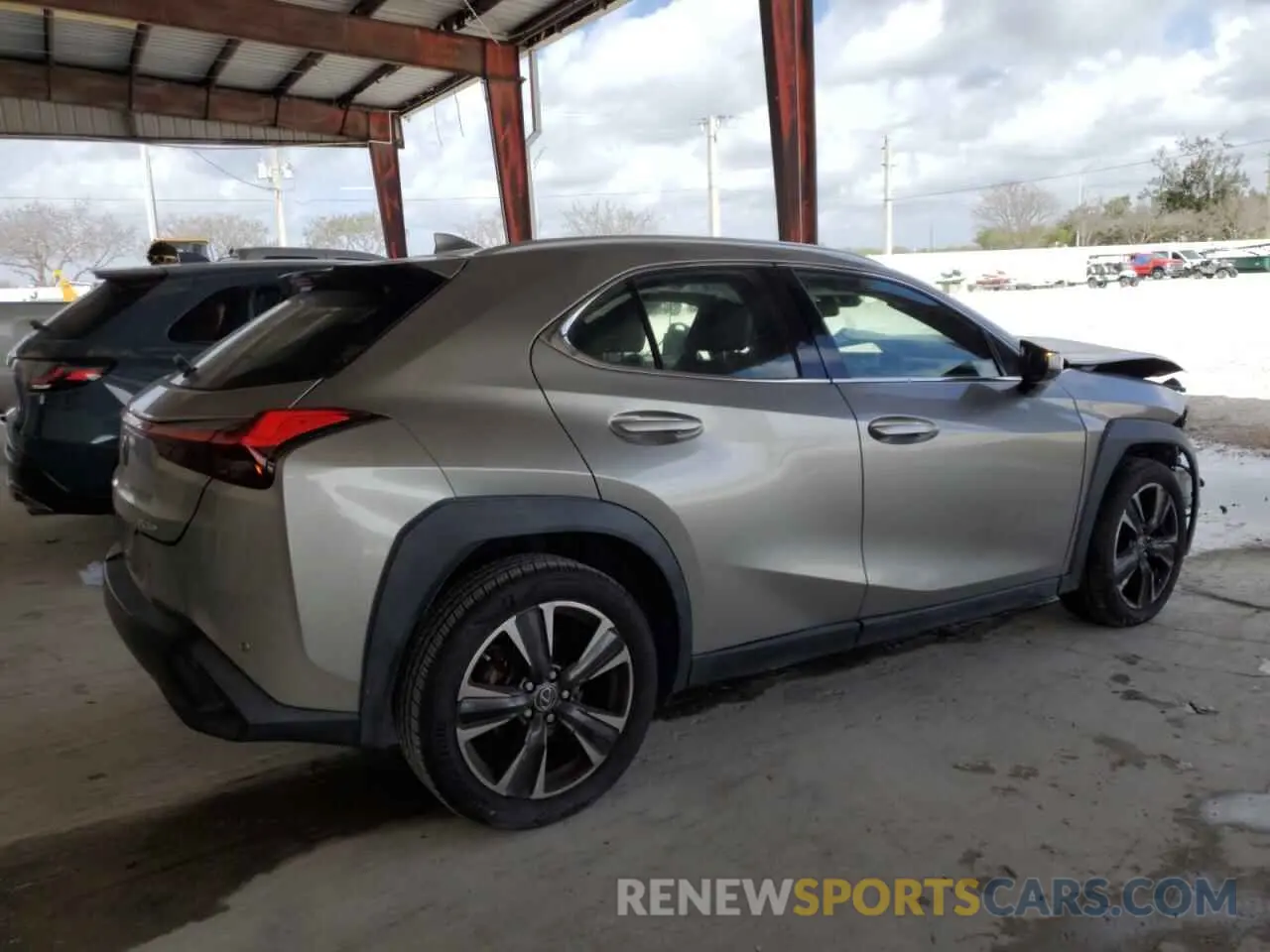 3 Photograph of a damaged car JTHX3JBH7L2022082 LEXUS UX 200 2020