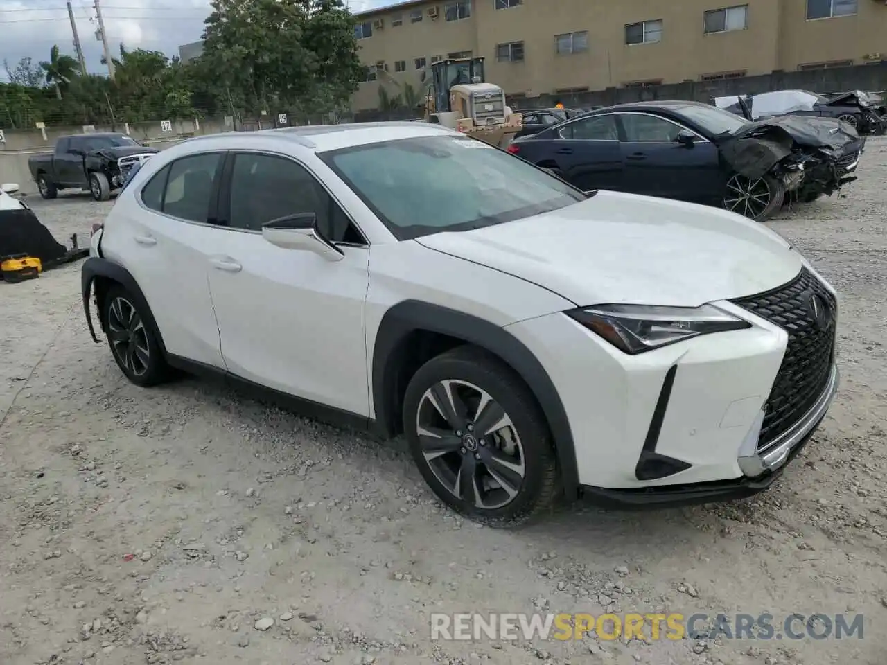 4 Photograph of a damaged car JTHP3JBH2M2039213 LEXUS UX 200 2021