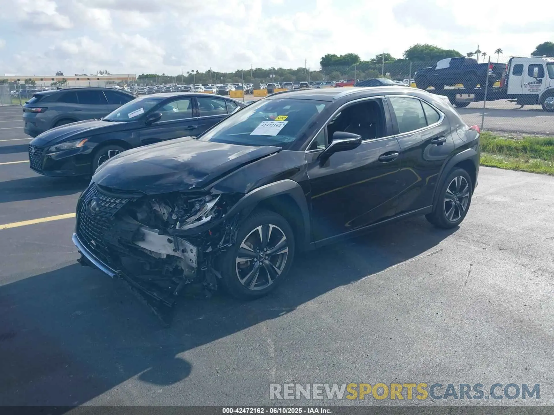 2 Photograph of a damaged car JTHP3JBH3M2032884 LEXUS UX 200 2021
